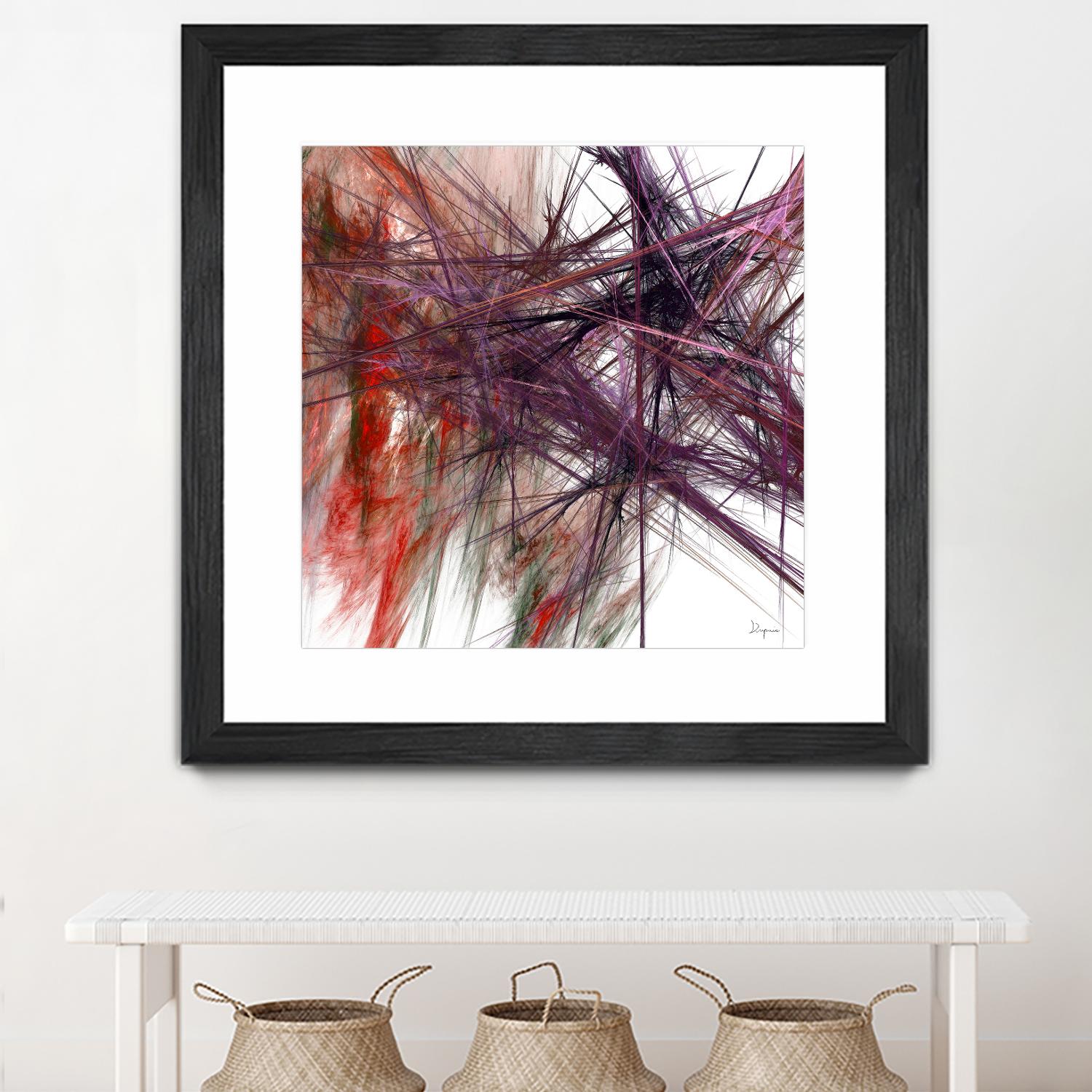 Purple Light I by Jean-François Dupuis on GIANT ART - pink abstract