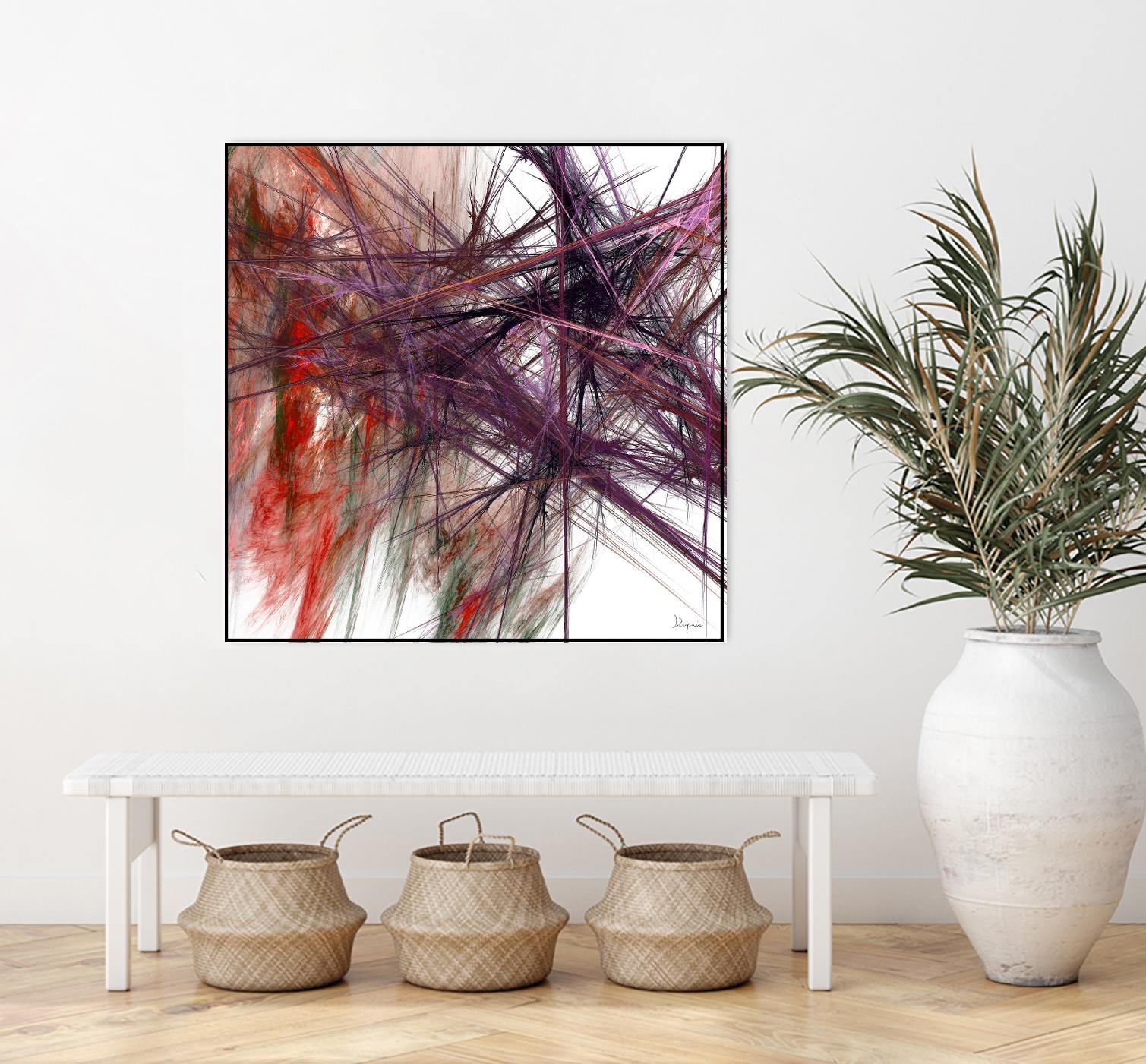 Purple Light I by Jean-François Dupuis on GIANT ART - pink abstract