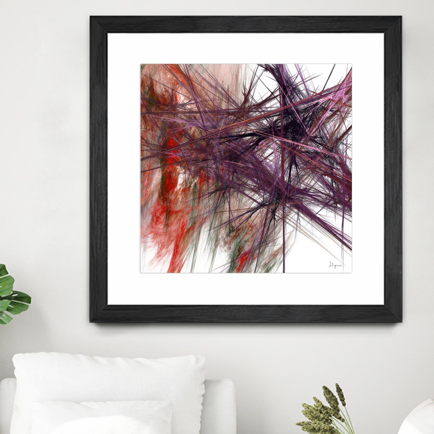 Purple Light I by Jean-François Dupuis on GIANT ART - pink abstract