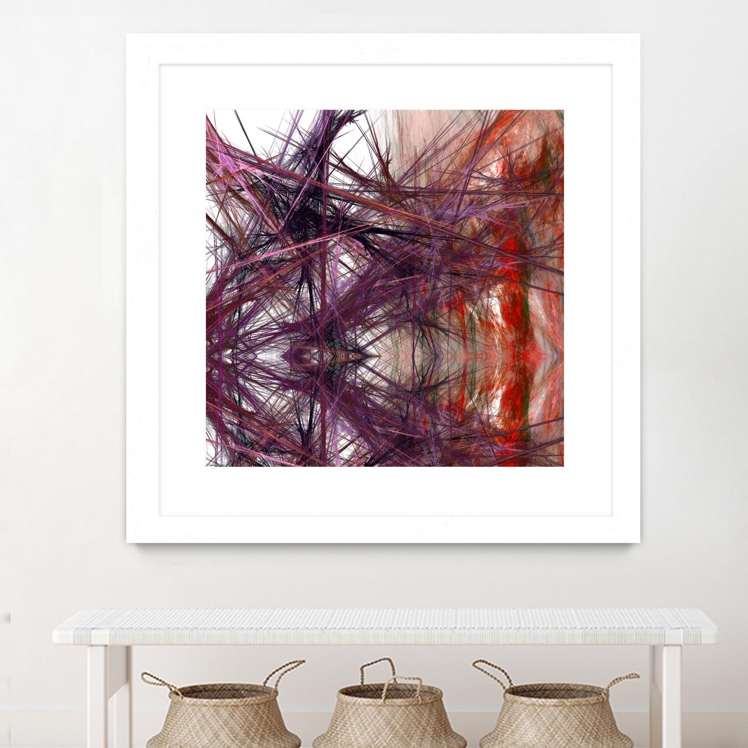 Purple Light III by Jean-François Dupuis on GIANT ART - pink abstract