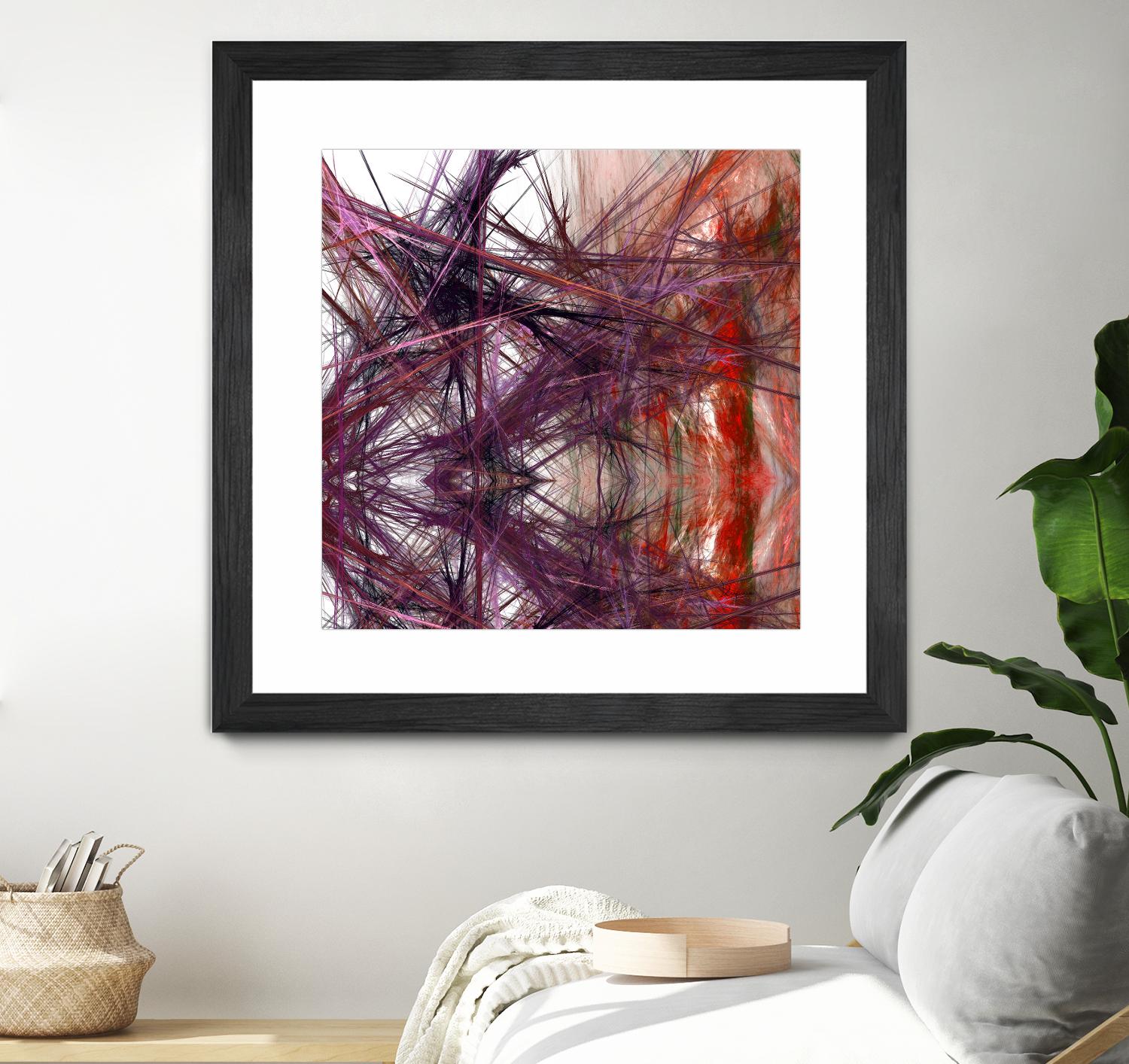 Purple Light III by Jean-François Dupuis on GIANT ART - pink abstract