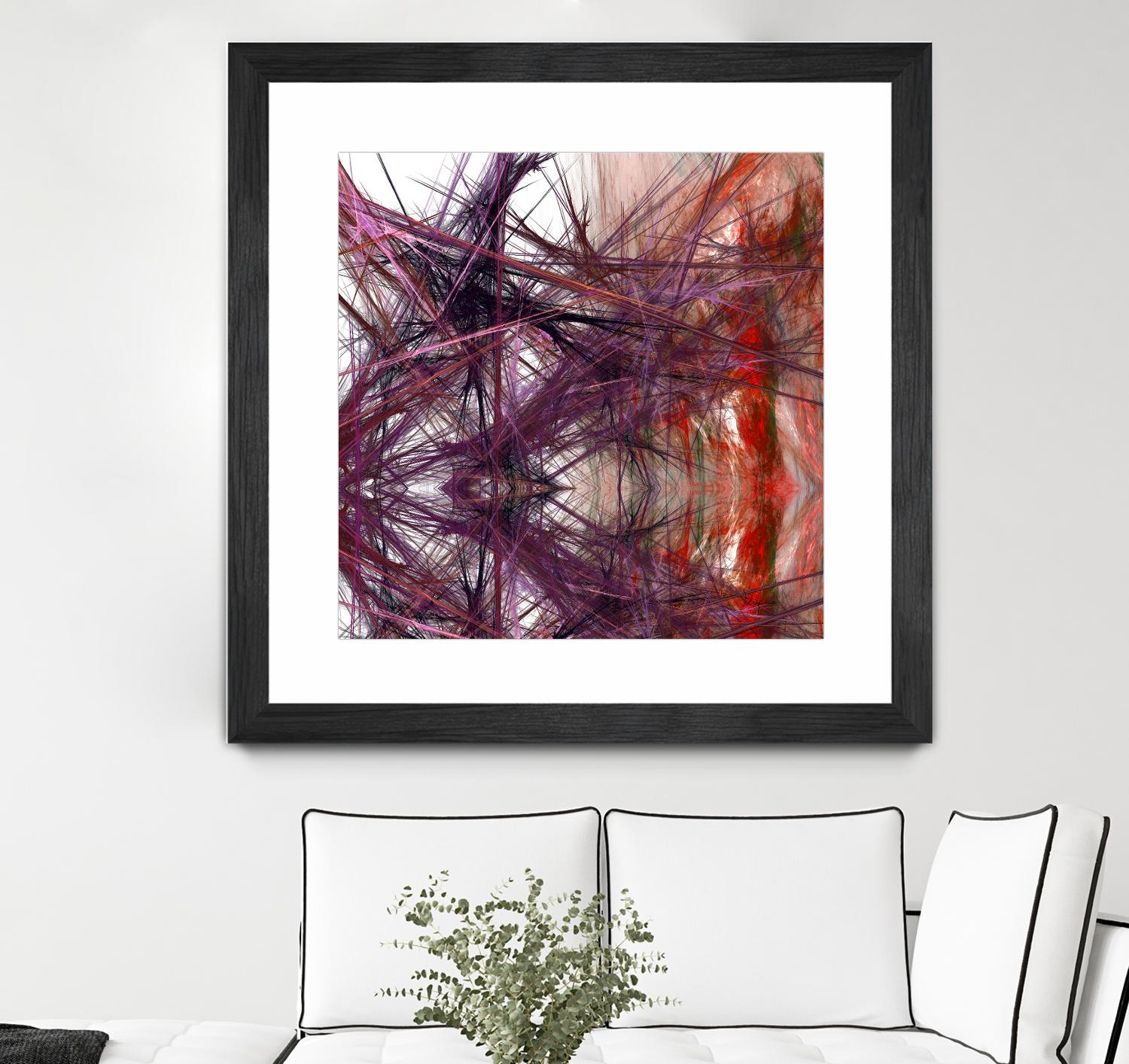 Purple Light III by Jean-François Dupuis on GIANT ART - pink abstract