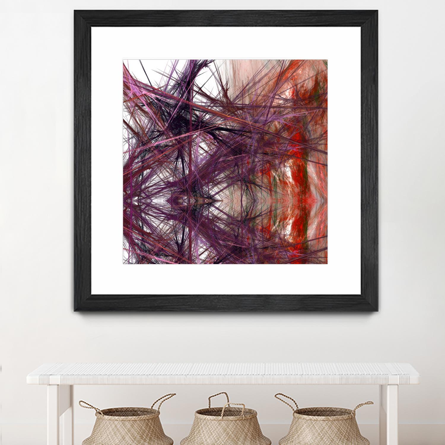 Purple Light III by Jean-François Dupuis on GIANT ART - pink abstract
