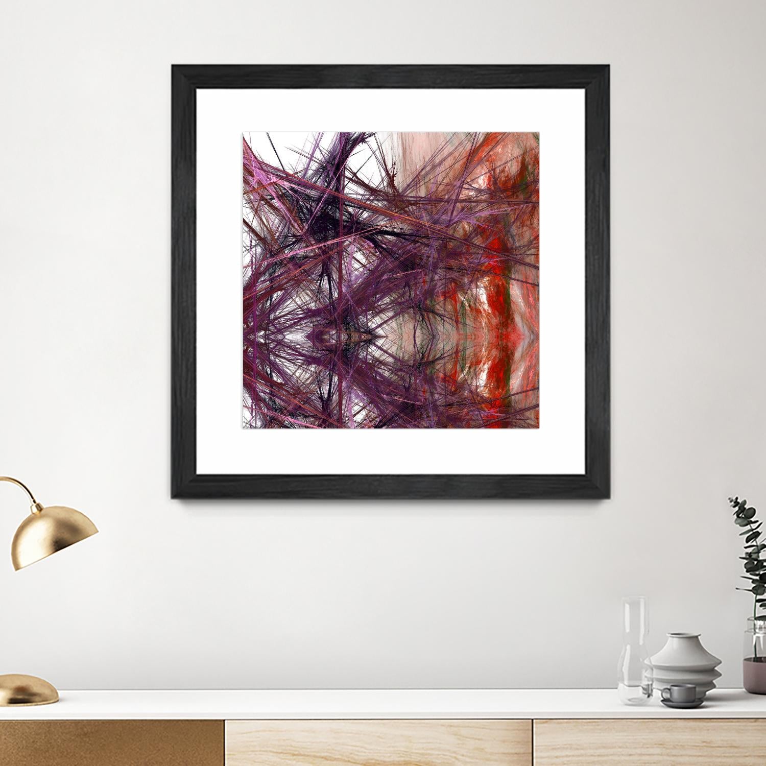 Purple Light III by Jean-François Dupuis on GIANT ART - pink abstract