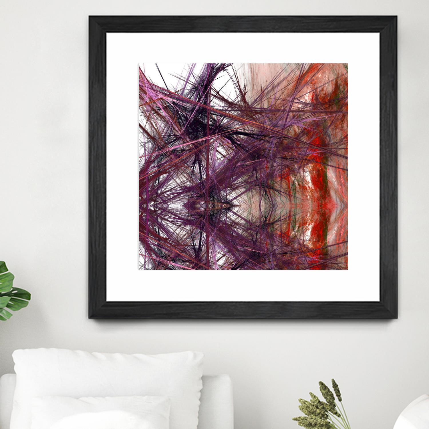 Purple Light III by Jean-François Dupuis on GIANT ART - pink abstract