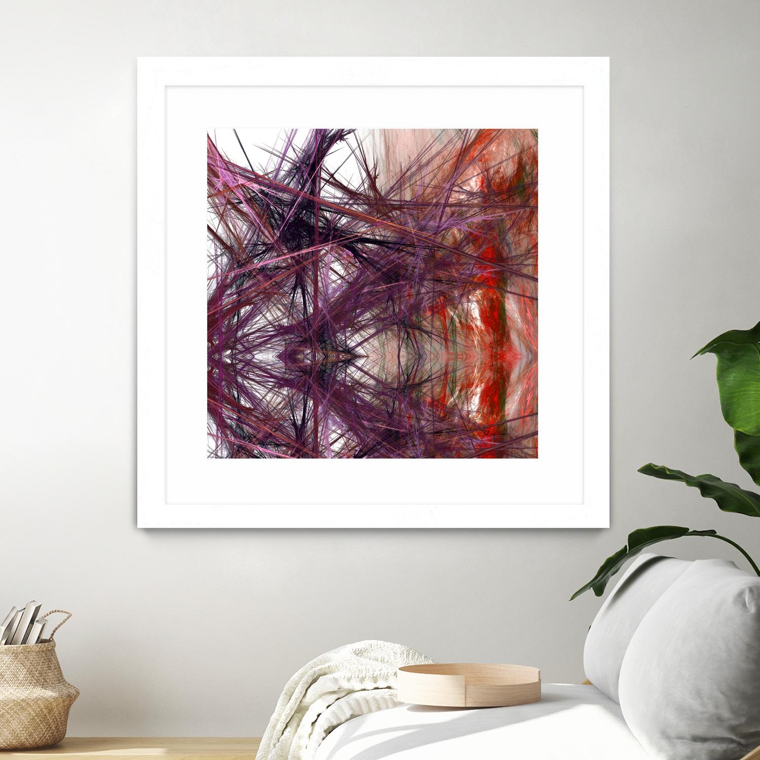 Purple Light III by Jean-François Dupuis on GIANT ART - pink abstract