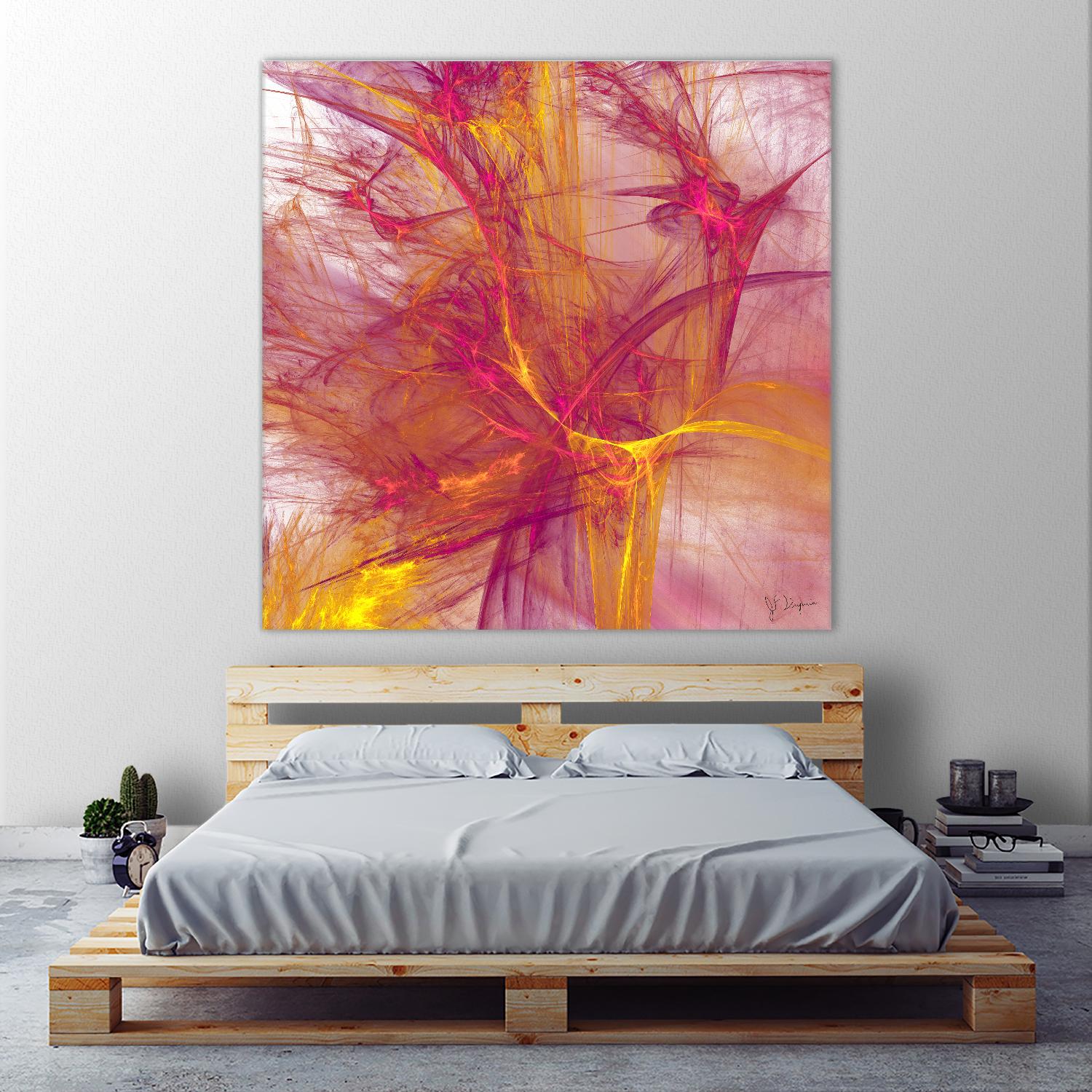 Mutation IV by Jean-François Dupuis on GIANT ART - pink digital québécois