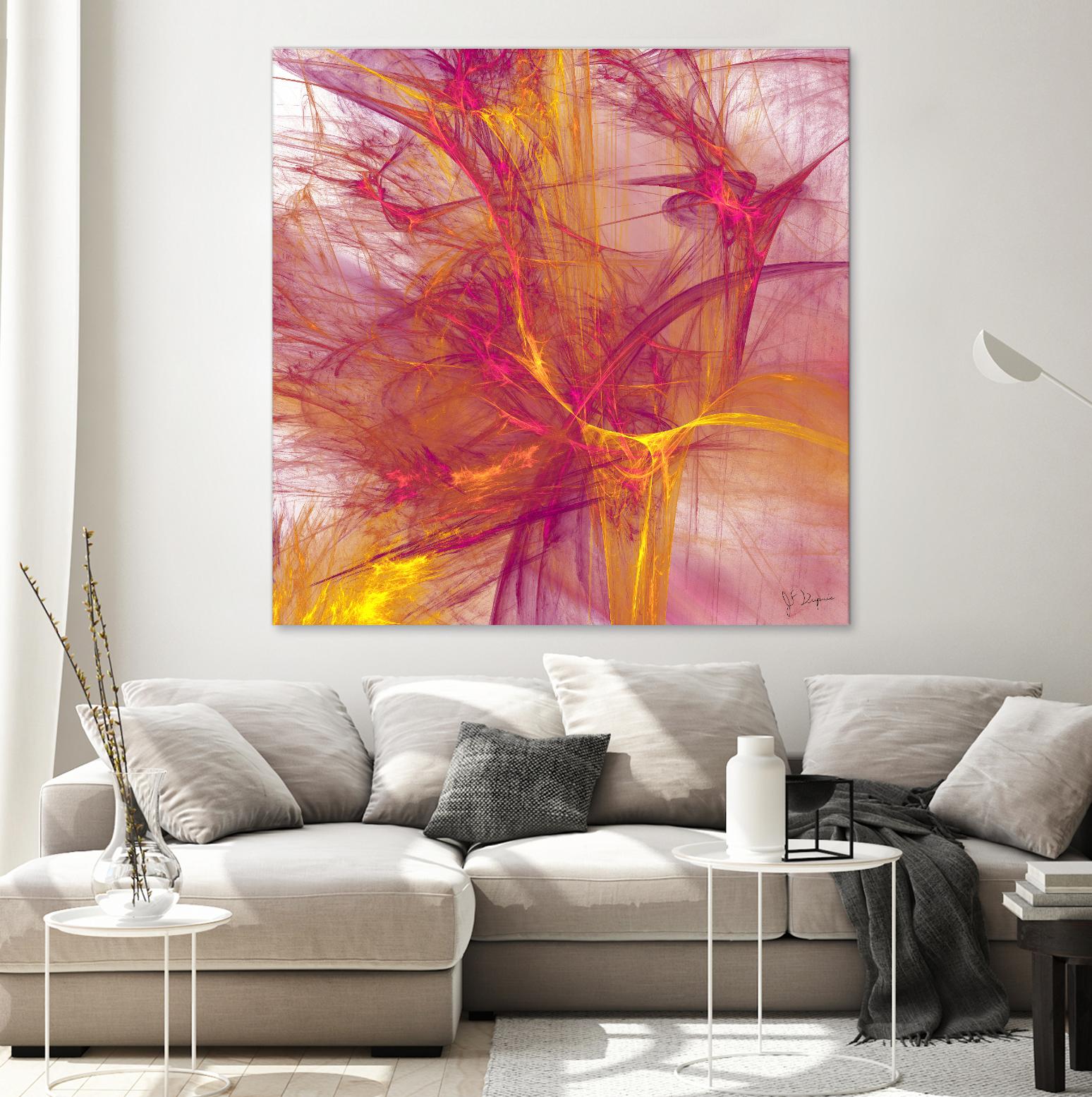 Mutation IV by Jean-François Dupuis on GIANT ART - pink digital québécois