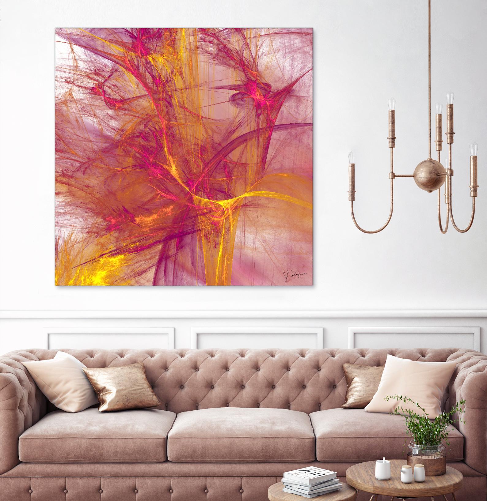 Mutation IV by Jean-François Dupuis on GIANT ART - pink digital québécois