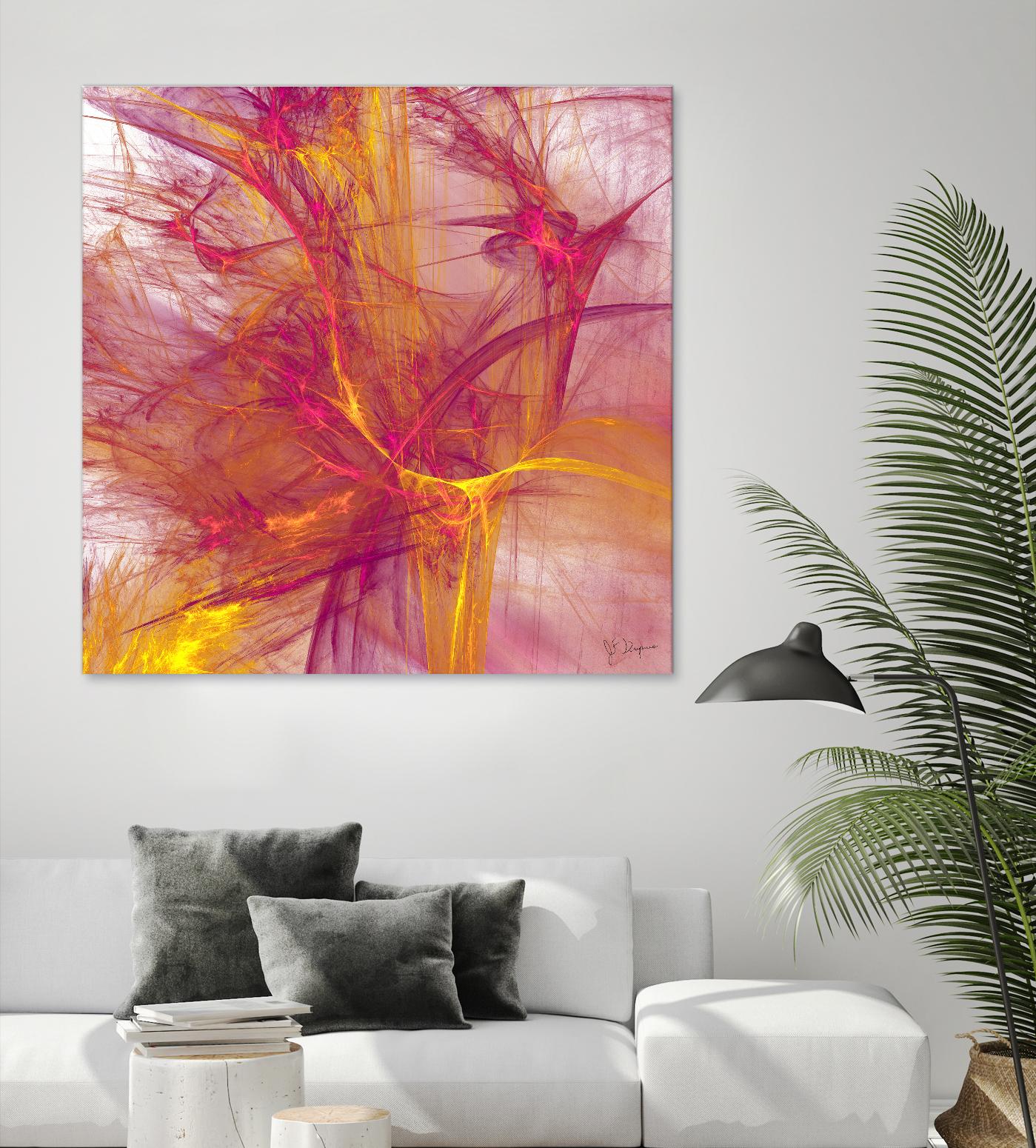 Mutation IV by Jean-François Dupuis on GIANT ART - pink digital québécois