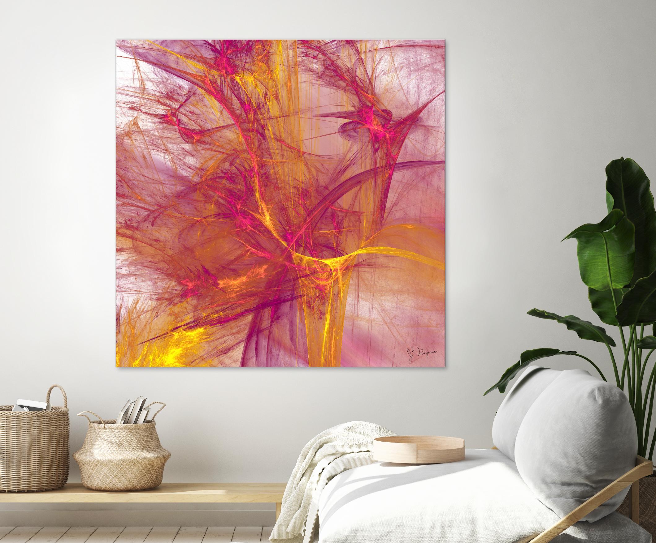 Mutation IV by Jean-François Dupuis on GIANT ART - pink digital québécois