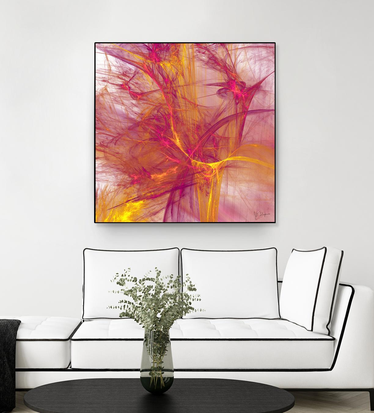 Mutation IV by Jean-François Dupuis on GIANT ART - pink digital québécois