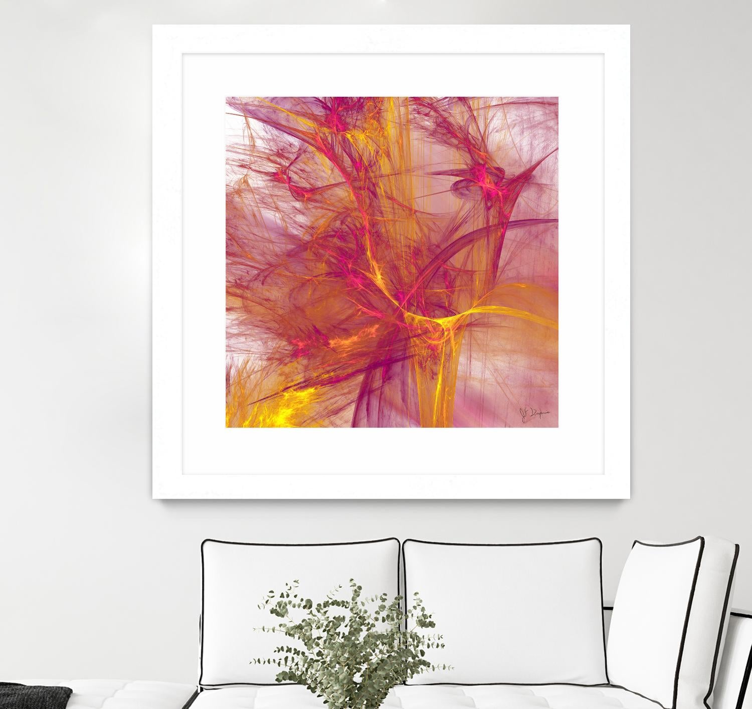 Mutation IV by Jean-François Dupuis on GIANT ART - pink digital québécois