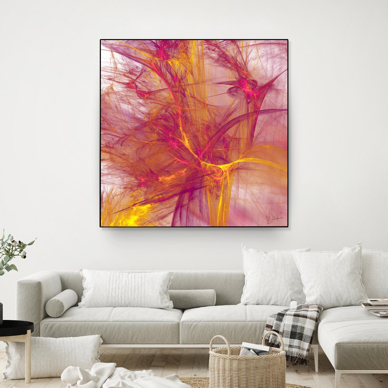 Mutation IV by Jean-François Dupuis on GIANT ART - pink digital québécois