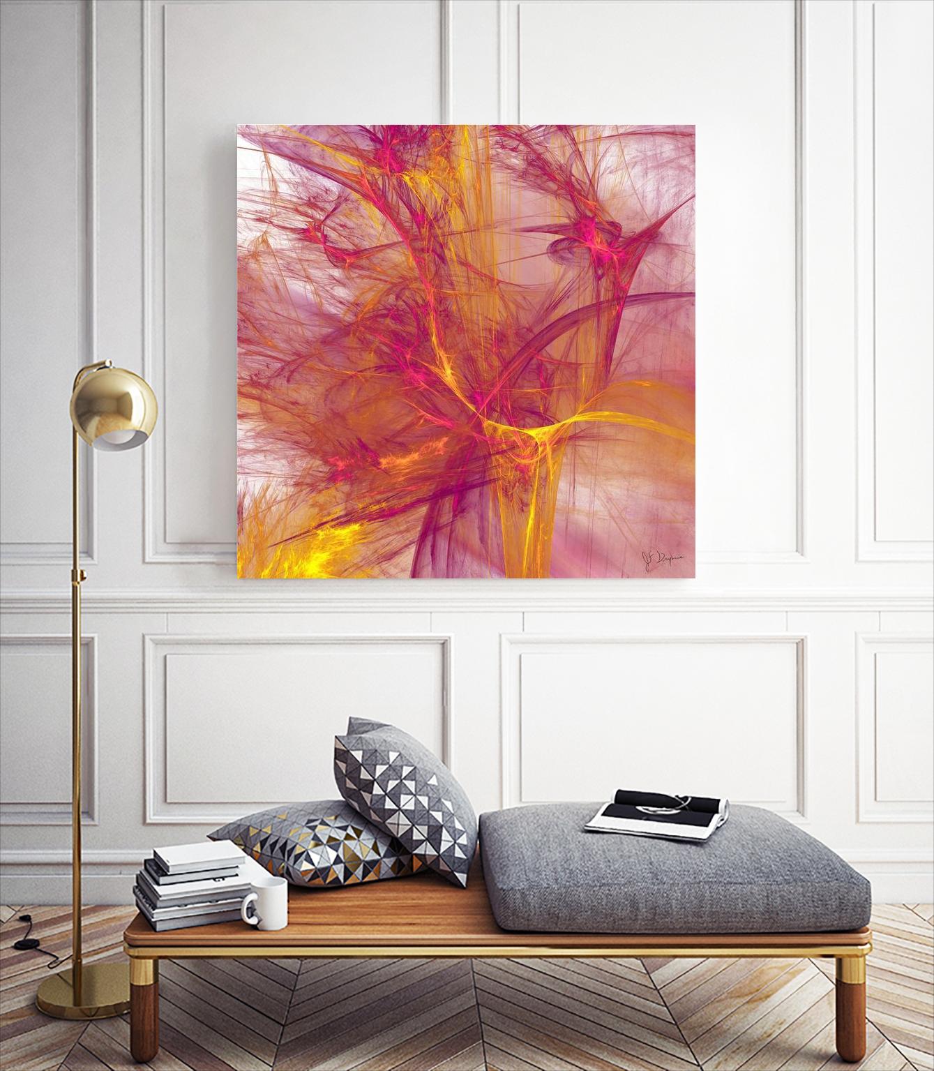 Mutation IV by Jean-François Dupuis on GIANT ART - pink digital québécois