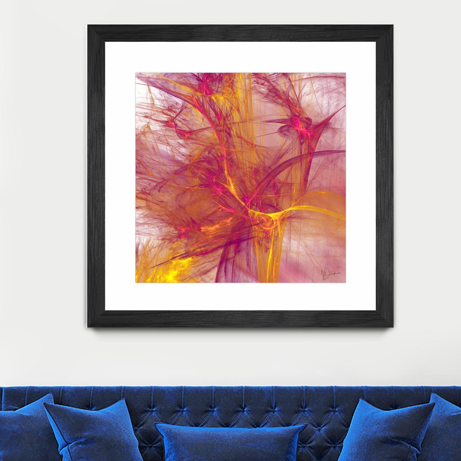 Mutation IV by Jean-François Dupuis on GIANT ART - pink digital québécois