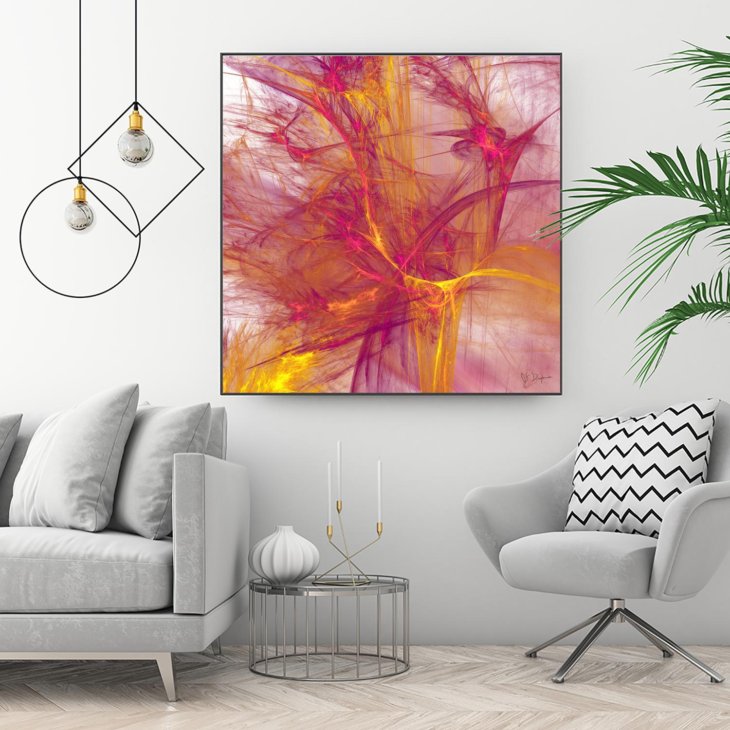 Mutation IV by Jean-François Dupuis on GIANT ART - pink digital québécois