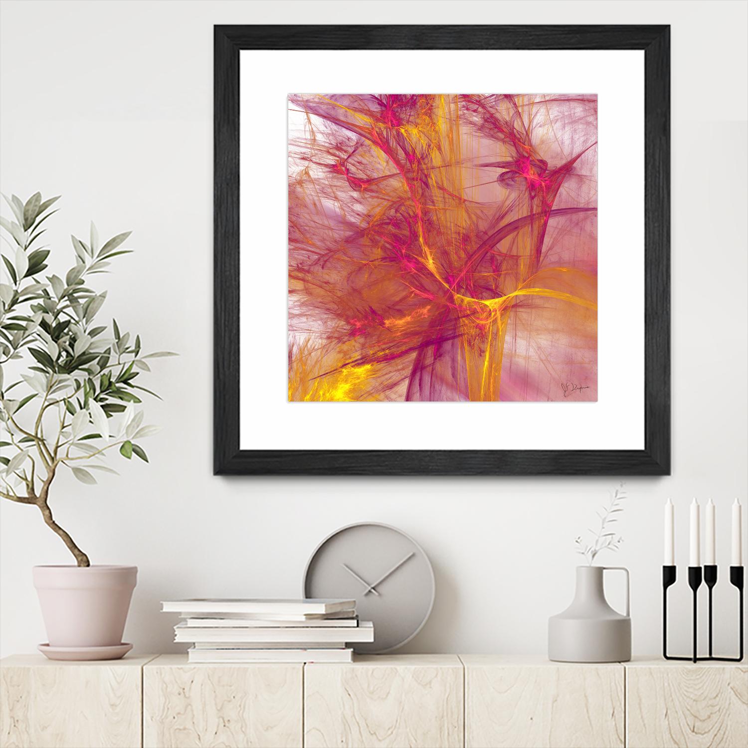 Mutation IV by Jean-François Dupuis on GIANT ART - pink digital québécois