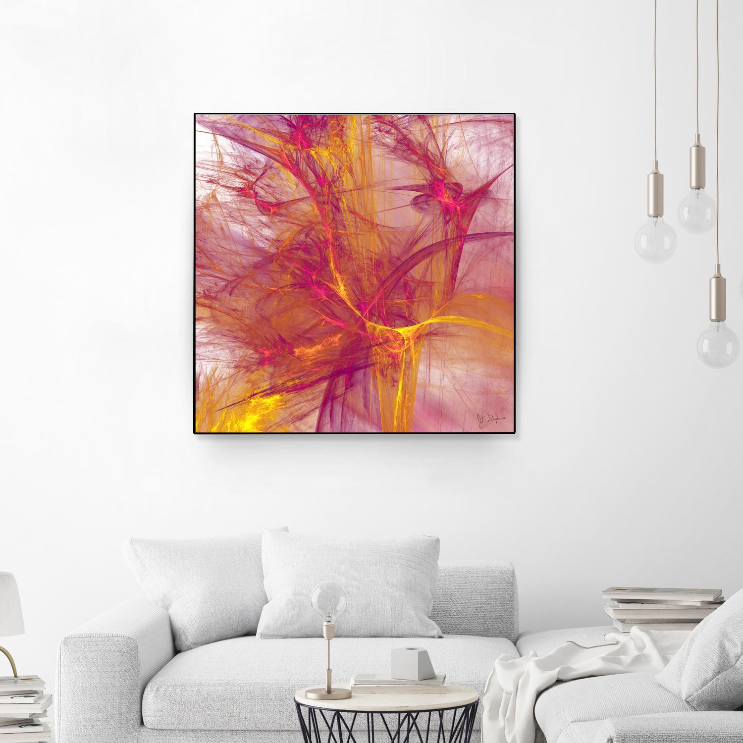 Mutation IV by Jean-François Dupuis on GIANT ART - pink digital québécois