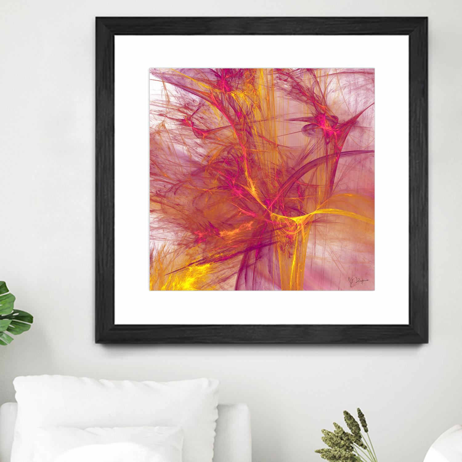 Mutation IV by Jean-François Dupuis on GIANT ART - pink digital québécois