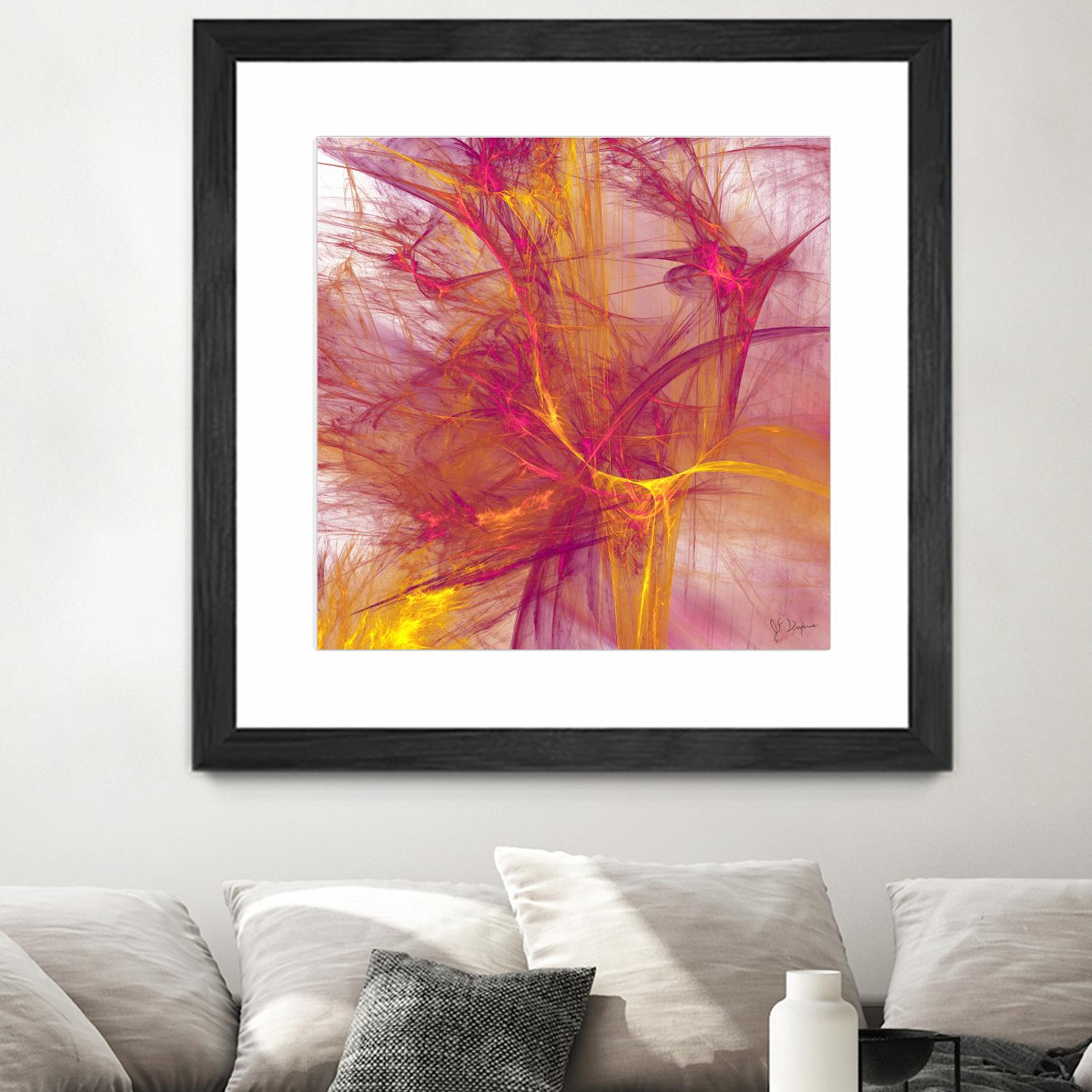 Mutation IV by Jean-François Dupuis on GIANT ART - pink digital québécois