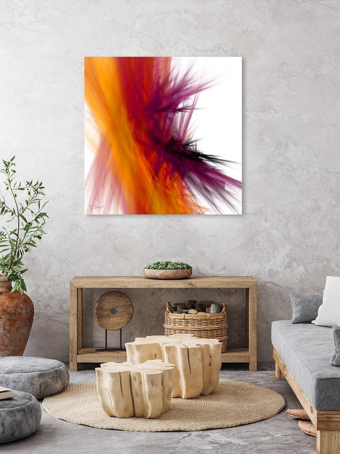 Mutation V by Jean-François Dupuis on GIANT ART - red digital canadien