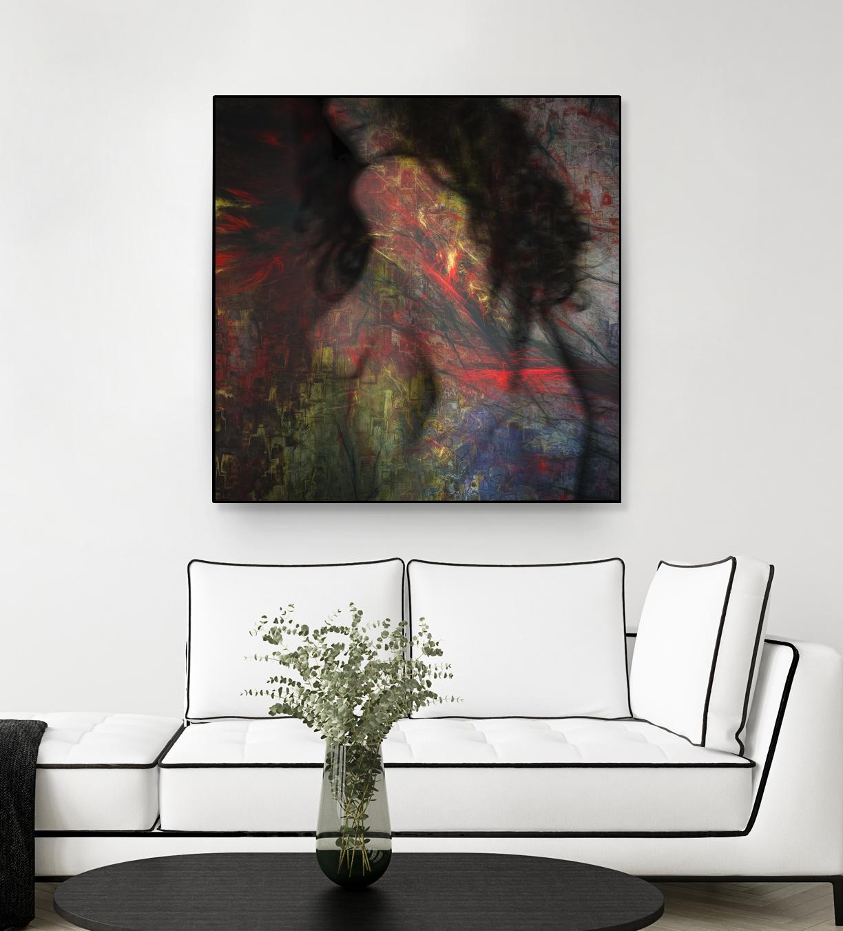 Dynax by Jean-François Dupuis on GIANT ART - black figurative woman