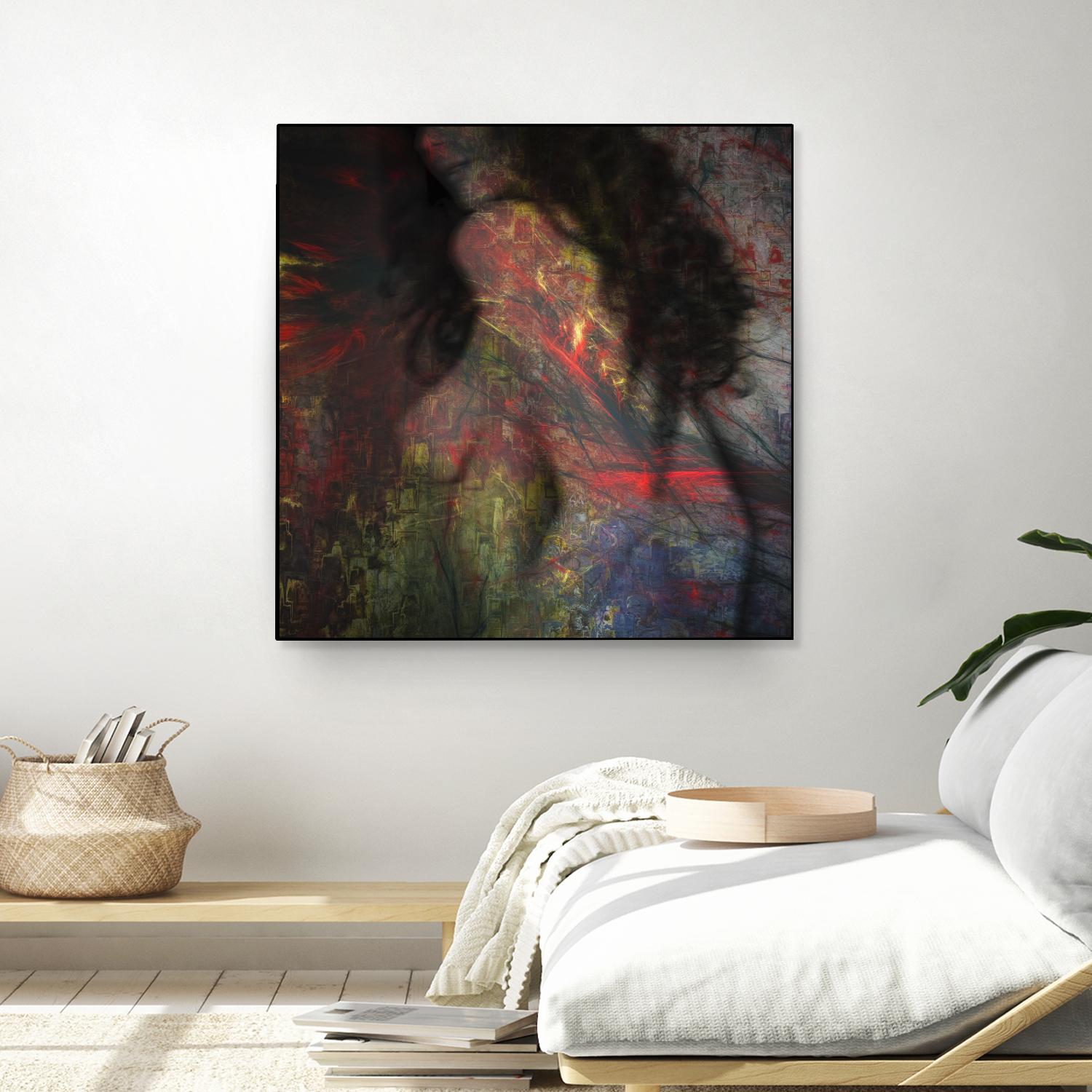 Dynax by Jean-François Dupuis on GIANT ART - black figurative woman