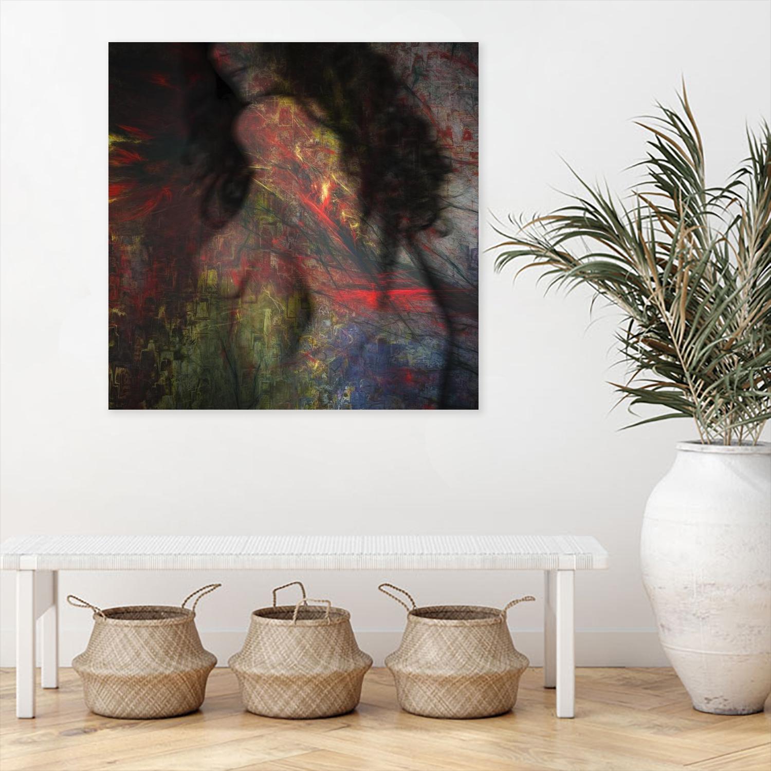 Dynax by Jean-François Dupuis on GIANT ART - black figurative woman