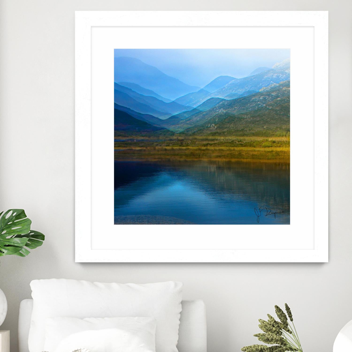 King of the mountain I by Jean-François Dupuis on GIANT ART - brown landscape