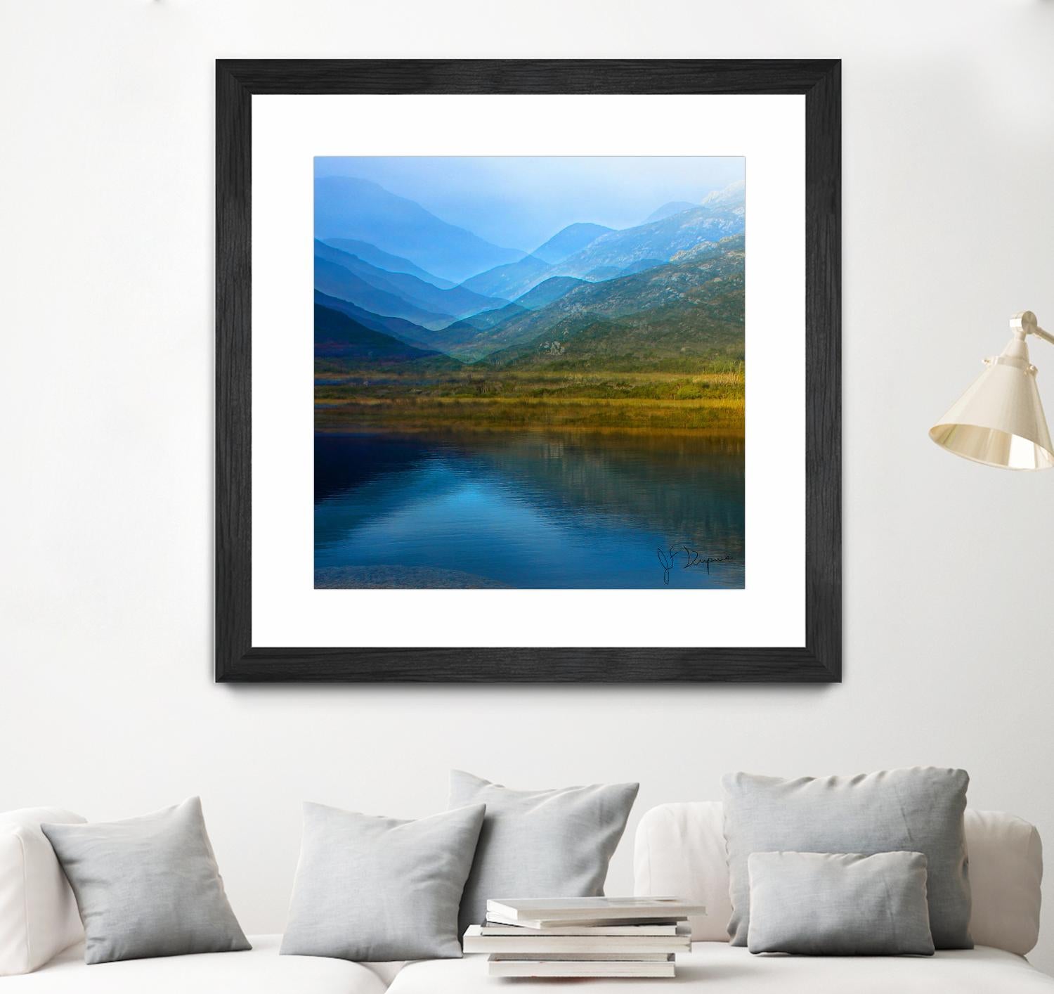 King of the mountain I by Jean-François Dupuis on GIANT ART - brown landscape