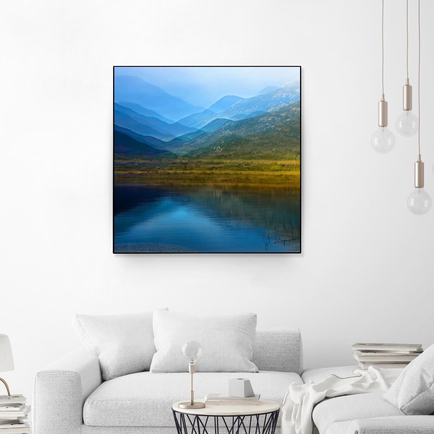 King of the mountain I by Jean-François Dupuis on GIANT ART - brown landscape