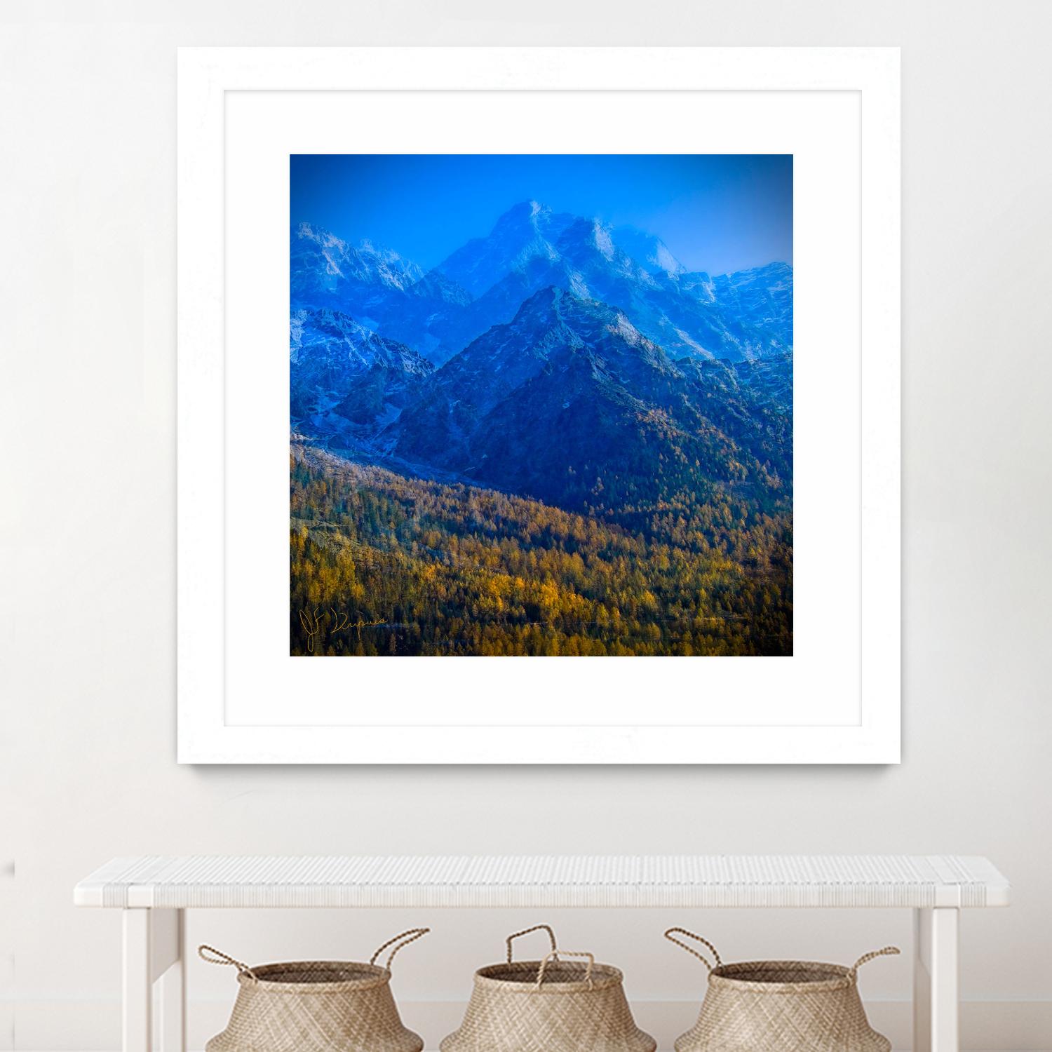 King of the mountain II by Jean-François Dupuis on GIANT ART - brown landscape