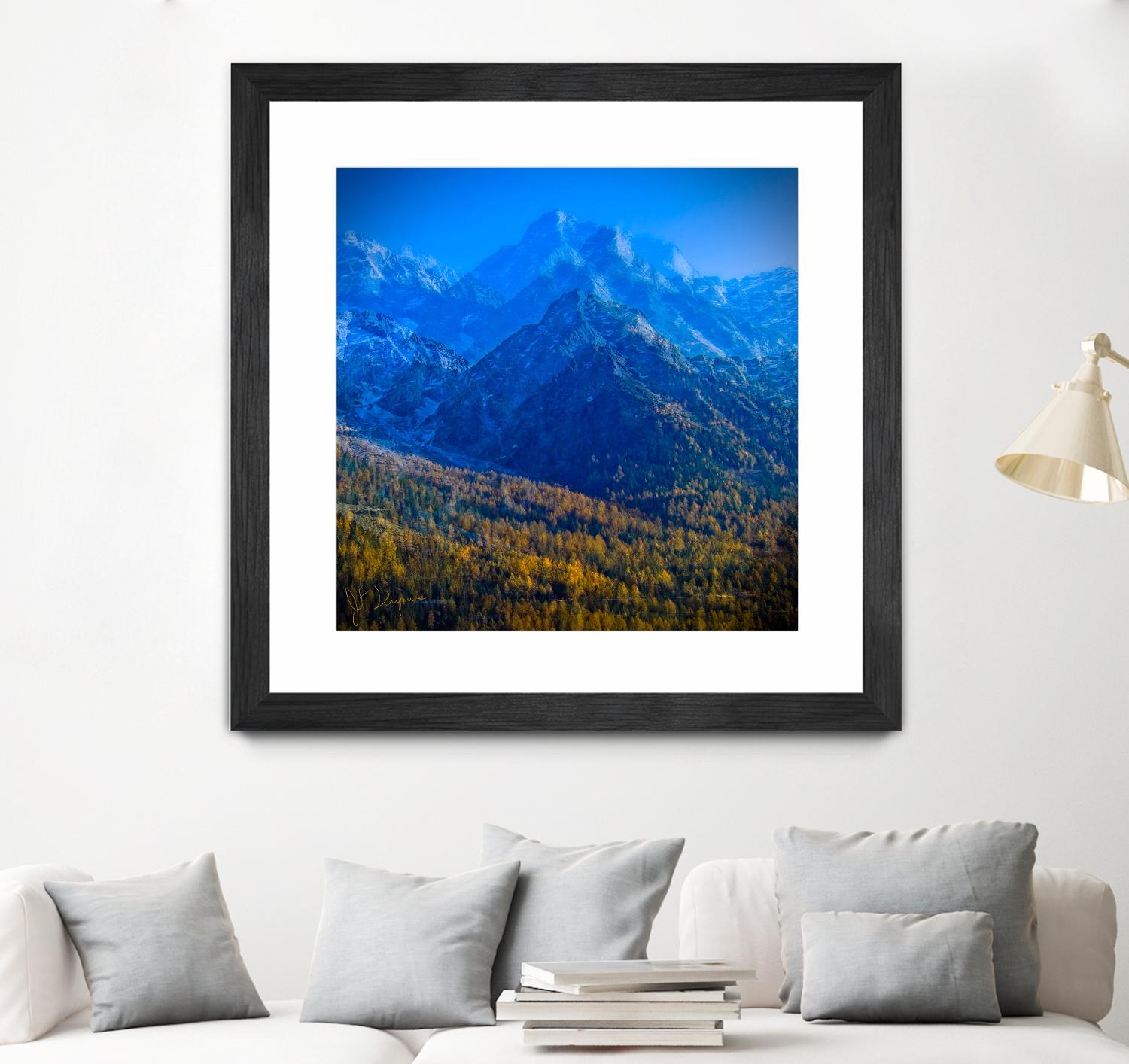 King of the mountain II by Jean-François Dupuis on GIANT ART - brown landscape