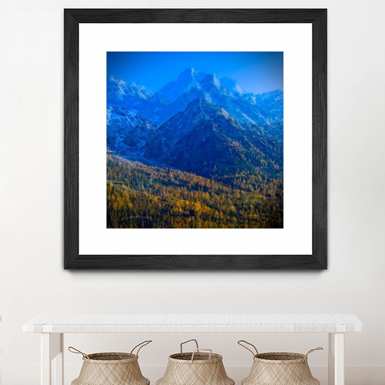 King of the mountain II by Jean-François Dupuis on GIANT ART - brown landscape