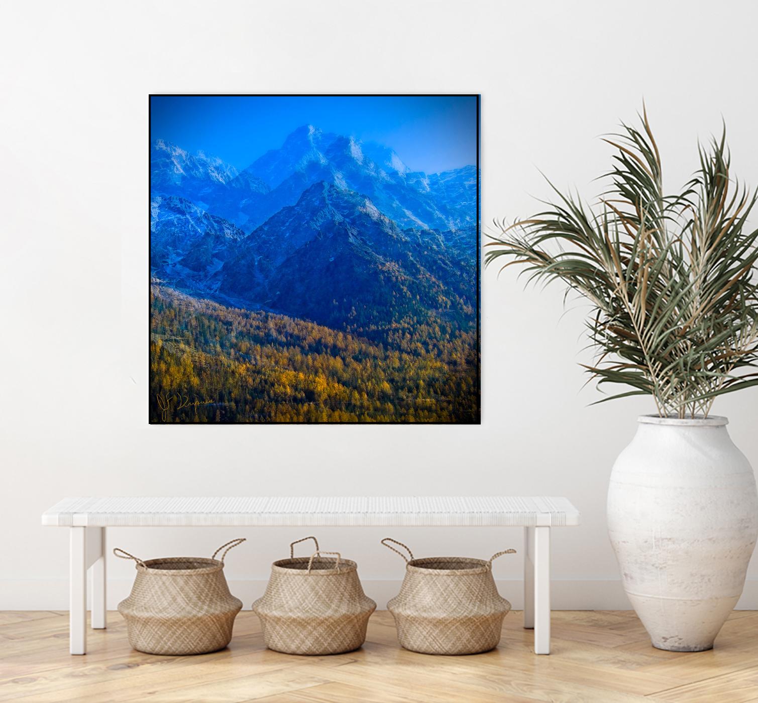 King of the mountain II by Jean-François Dupuis on GIANT ART - brown landscape