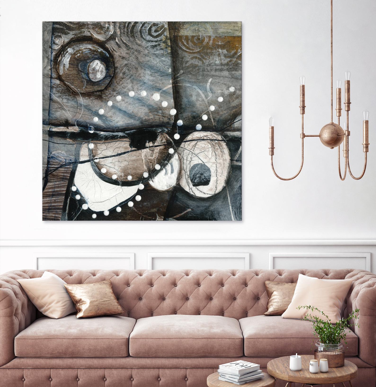 Irrégularité de l'écorce (Détail 1) by Sylvie Cloutier on GIANT ART - grey abstract