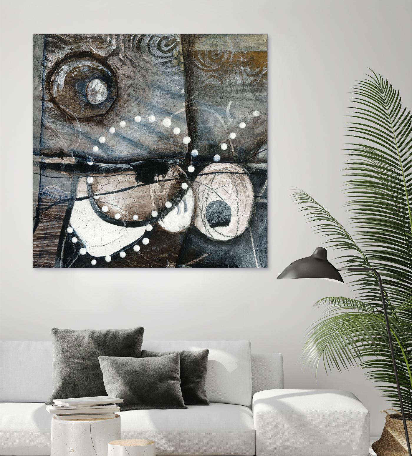 Irrégularité de l'écorce (Détail 1) by Sylvie Cloutier on GIANT ART - grey abstract