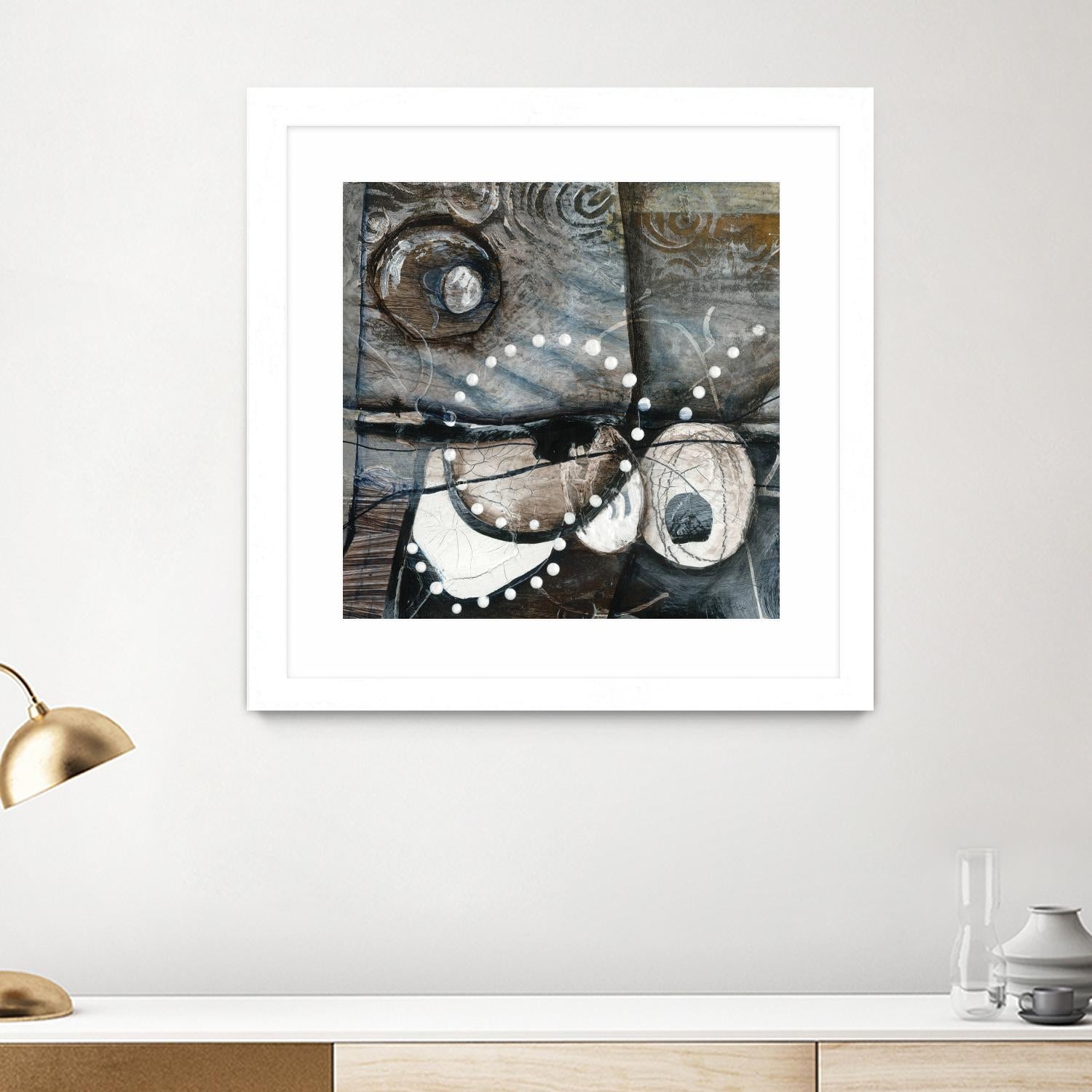 Irrégularité de l'écorce (Détail 1) by Sylvie Cloutier on GIANT ART - grey abstract