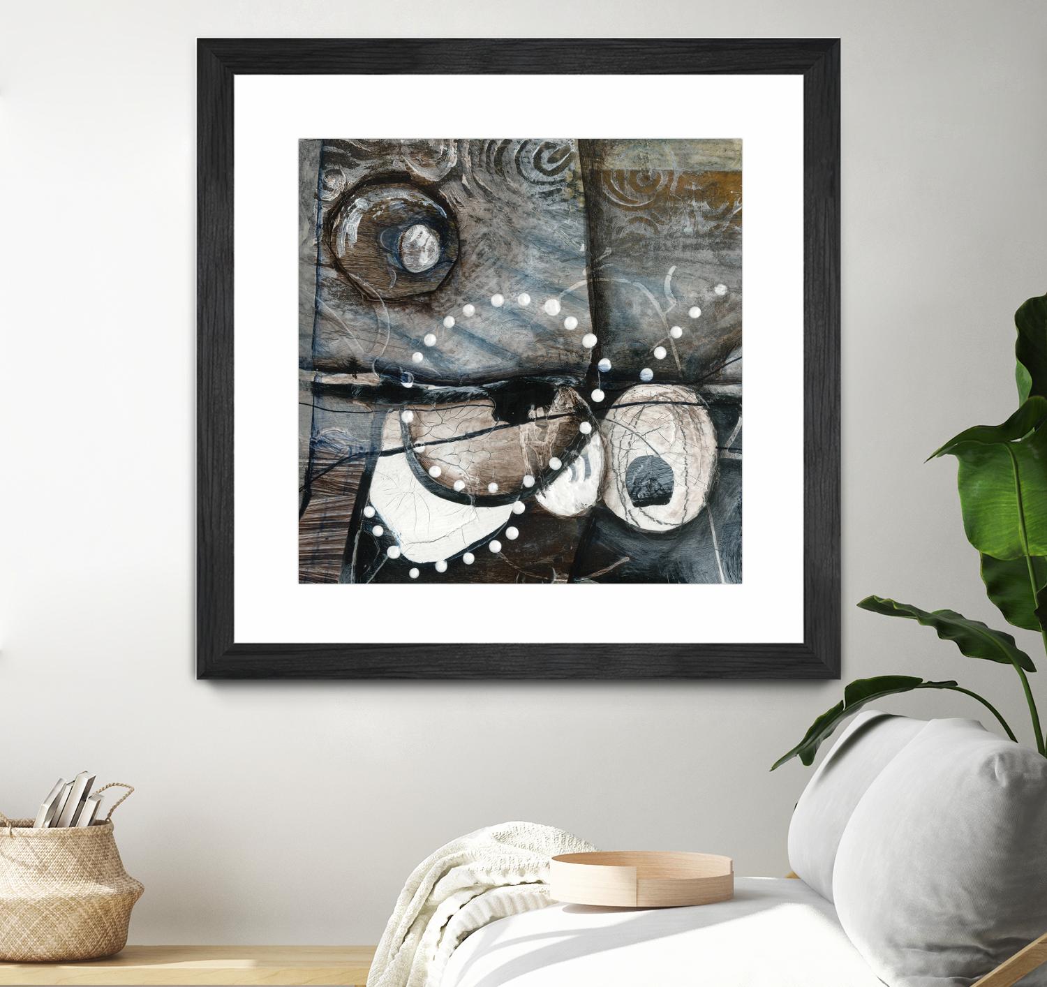 Irrégularité de l'écorce (Détail 1) by Sylvie Cloutier on GIANT ART - grey abstract