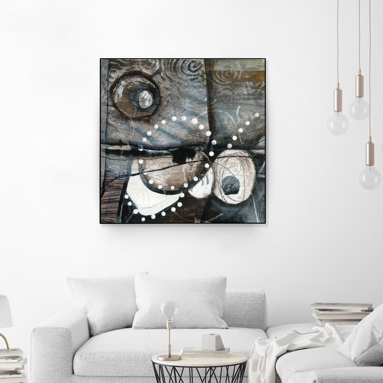 Irrégularité de l'écorce (Détail 1) by Sylvie Cloutier on GIANT ART - grey abstract