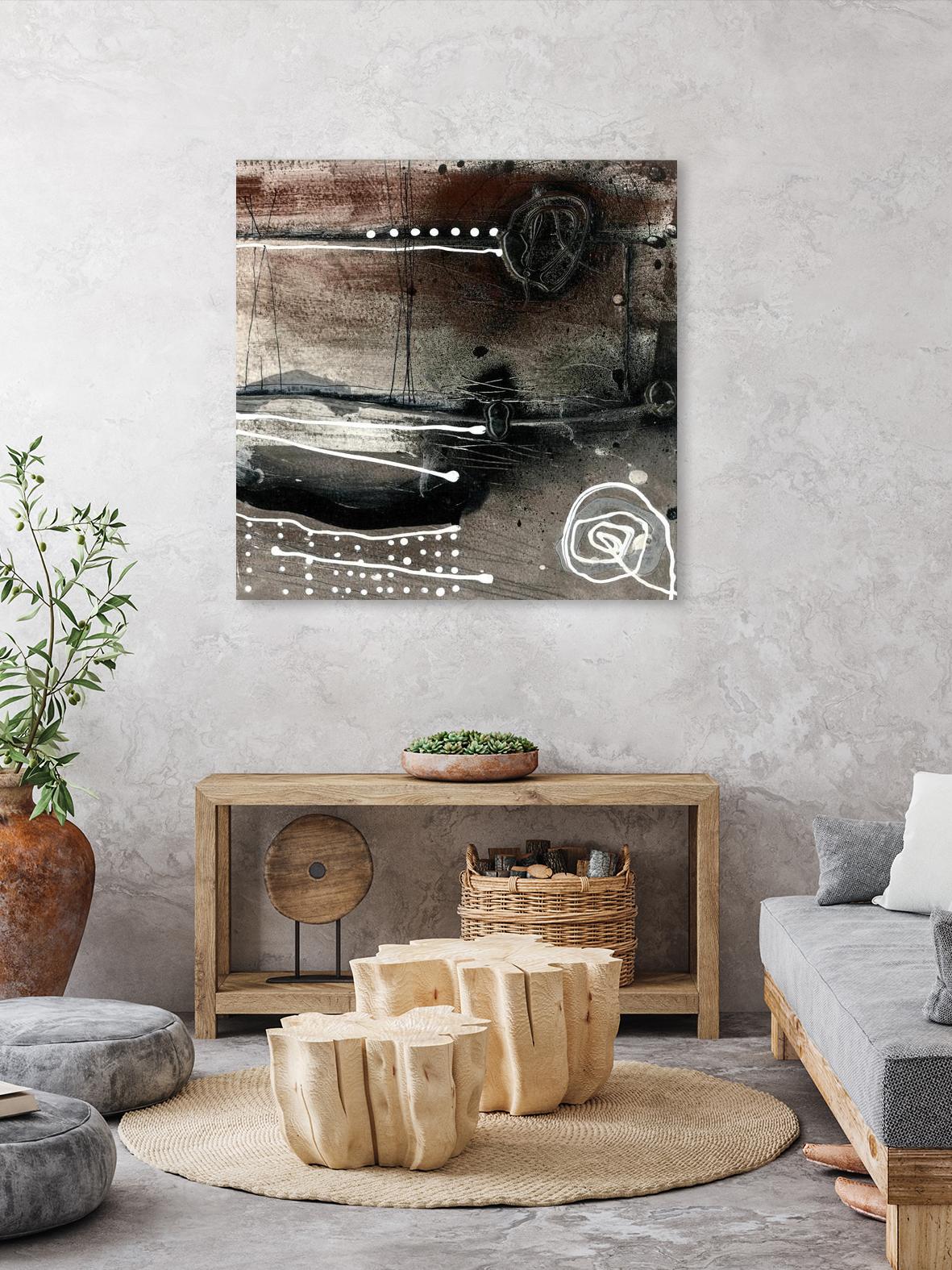 Fatalité (Détail 2) by Sylvie Cloutier on GIANT ART - white abstract