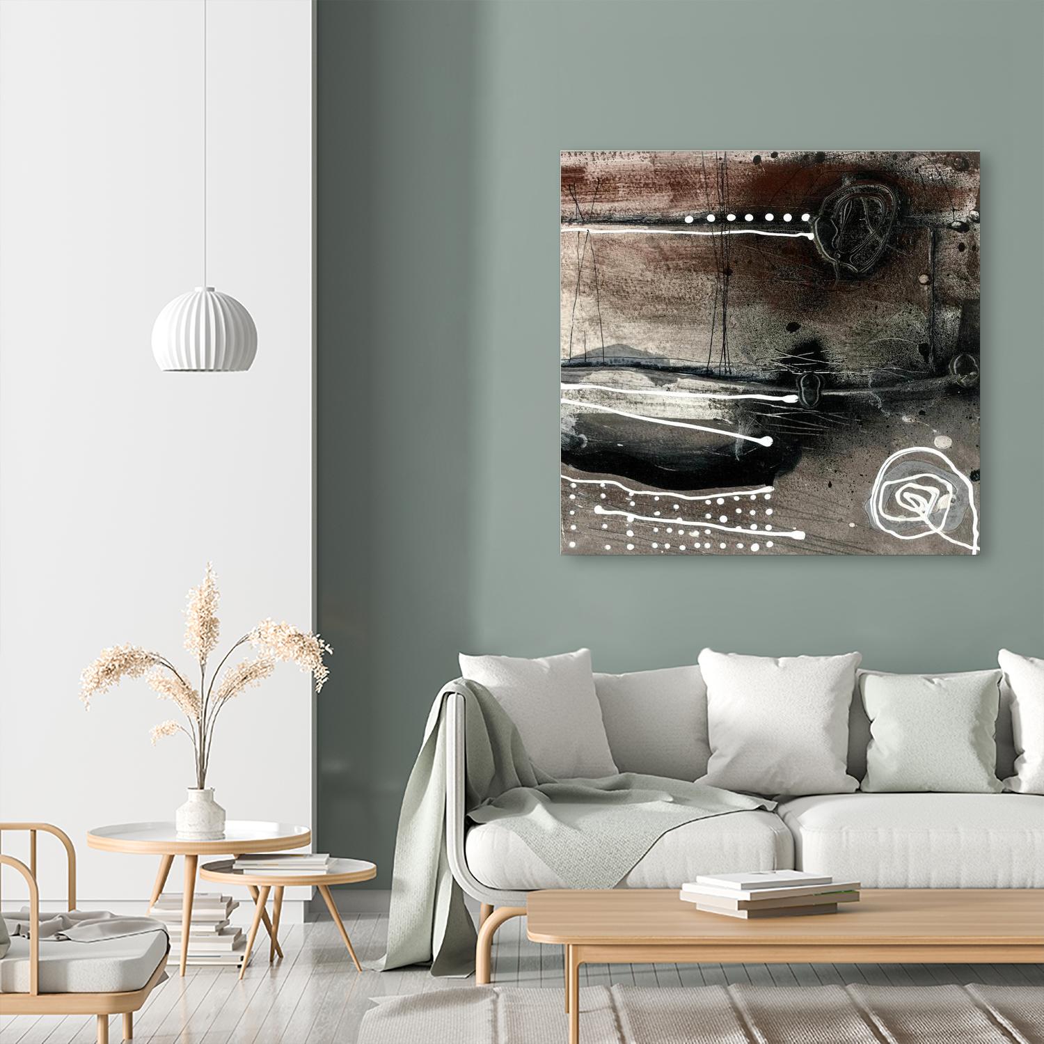 Fatalité (Détail 2) by Sylvie Cloutier on GIANT ART - white abstract