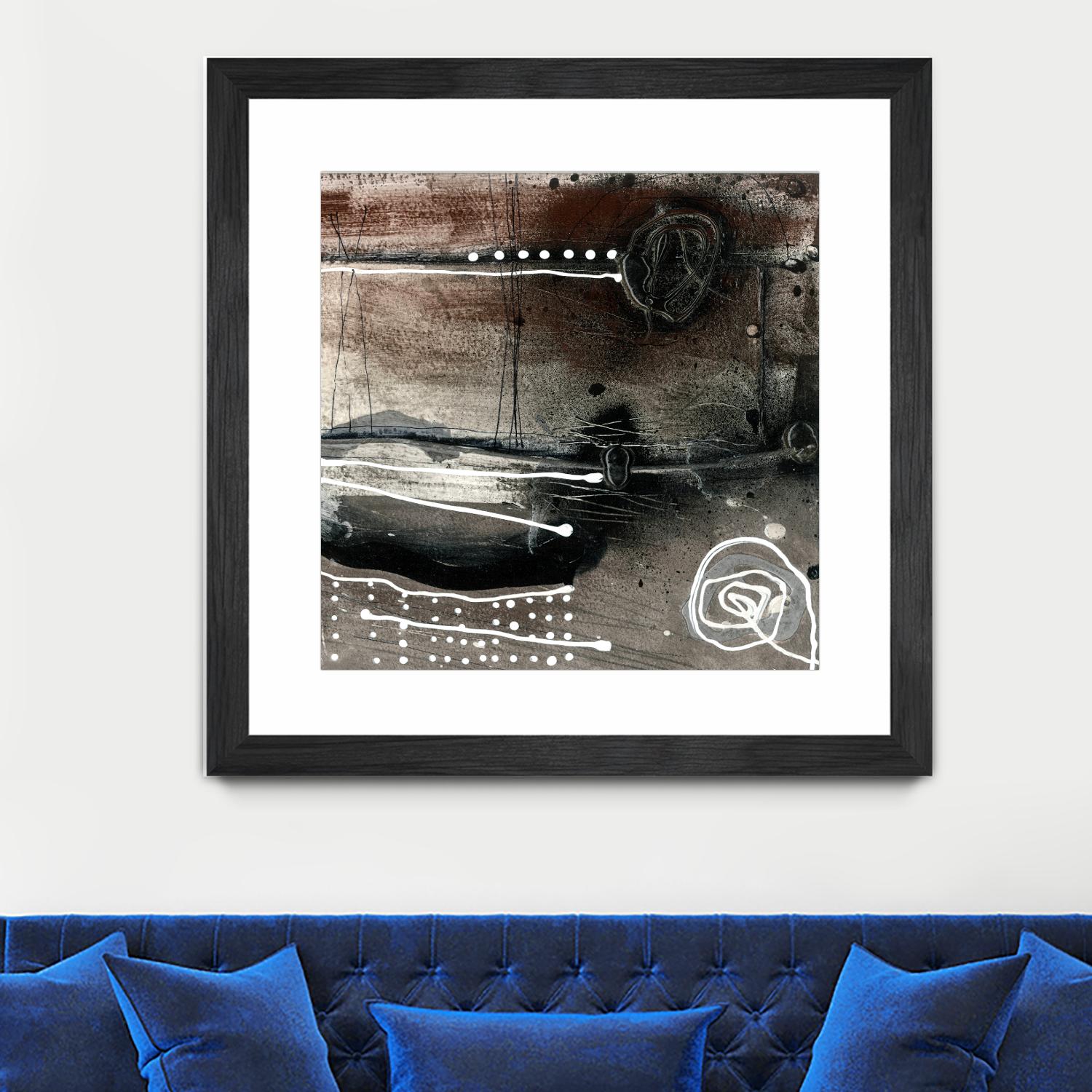 Fatalité (Détail 2) by Sylvie Cloutier on GIANT ART - white abstract