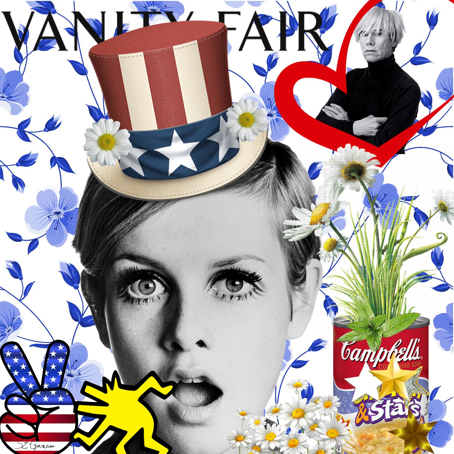 America by Carole St-Germain on GIANT ART - red pop america