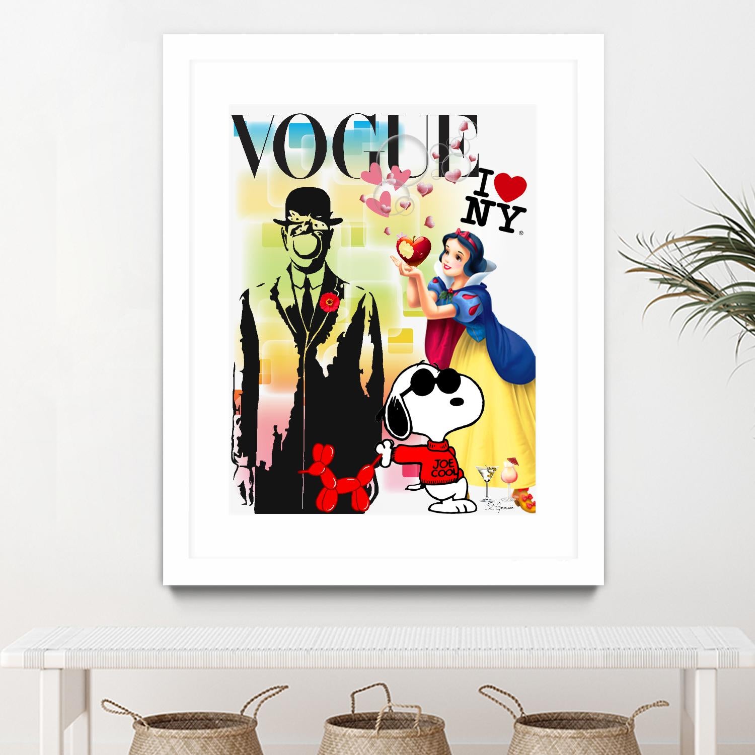 Be Cool by Carole St-Germain on GIANT ART - red digital