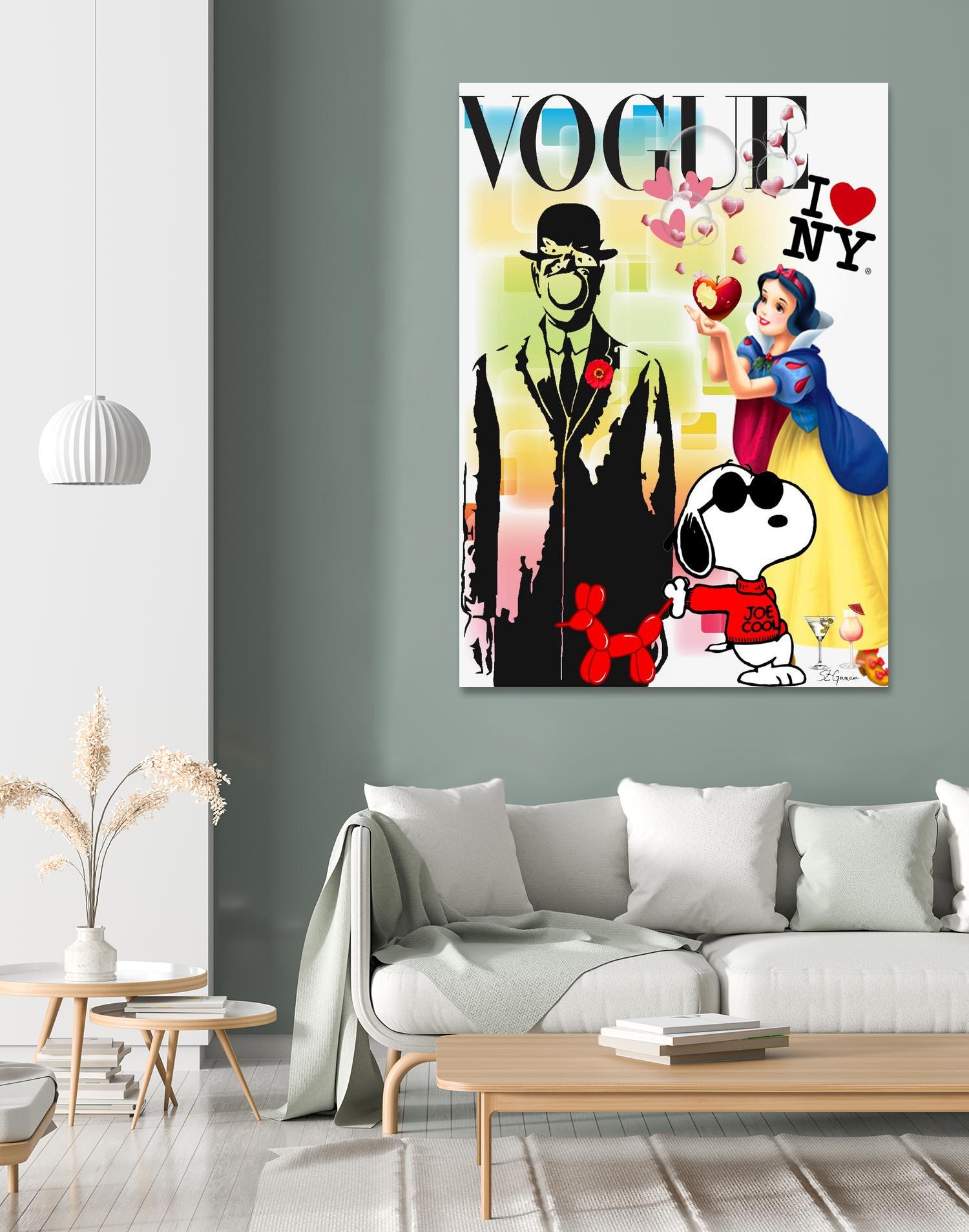 Be Cool by Carole St-Germain on GIANT ART - red digital