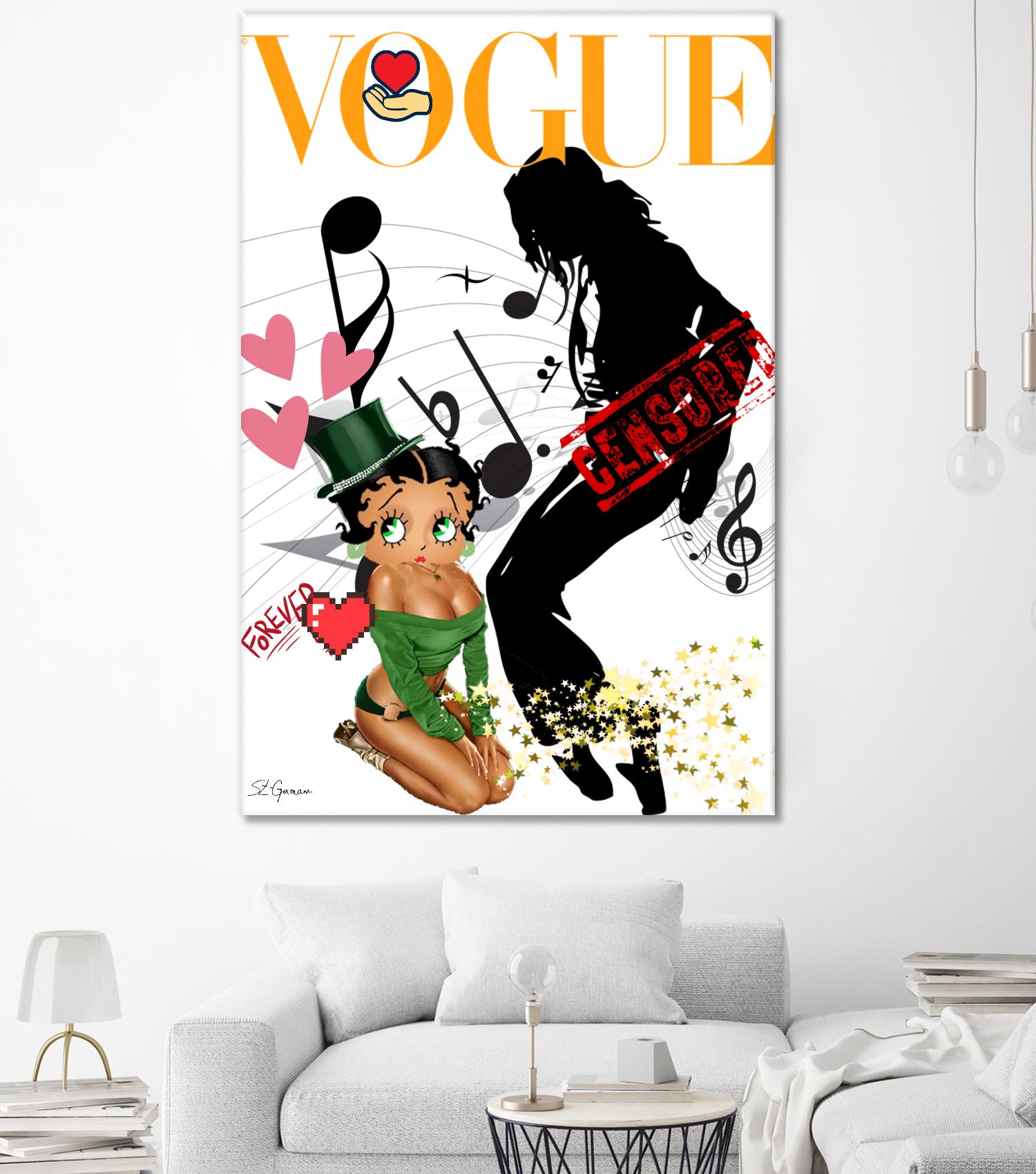 Censored by Carole St-Germain on GIANT ART - pink digital music