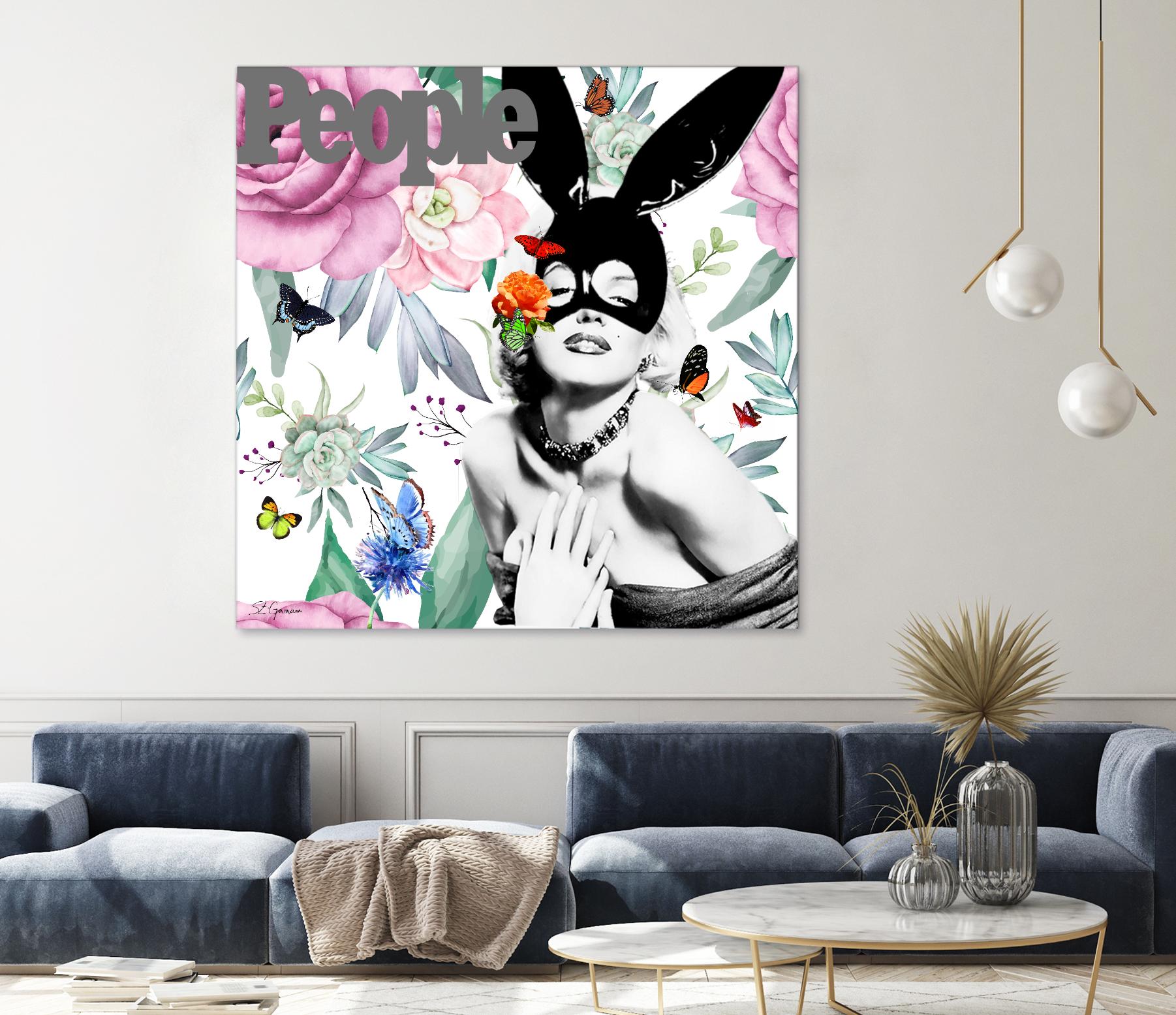 Butterfly Circus by Carole St-Germain on GIANT ART - pink pop pop