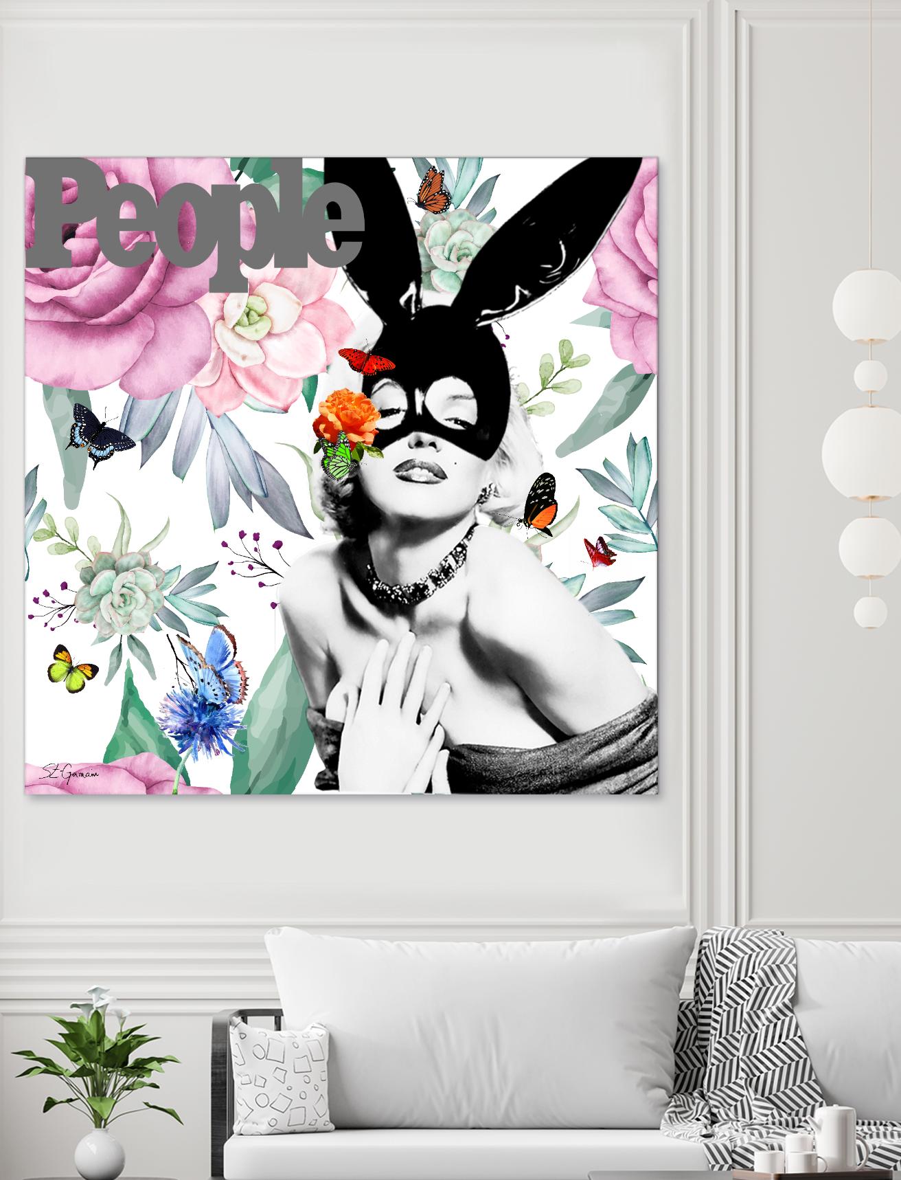 Butterfly Circus by Carole St-Germain on GIANT ART - pink pop pop